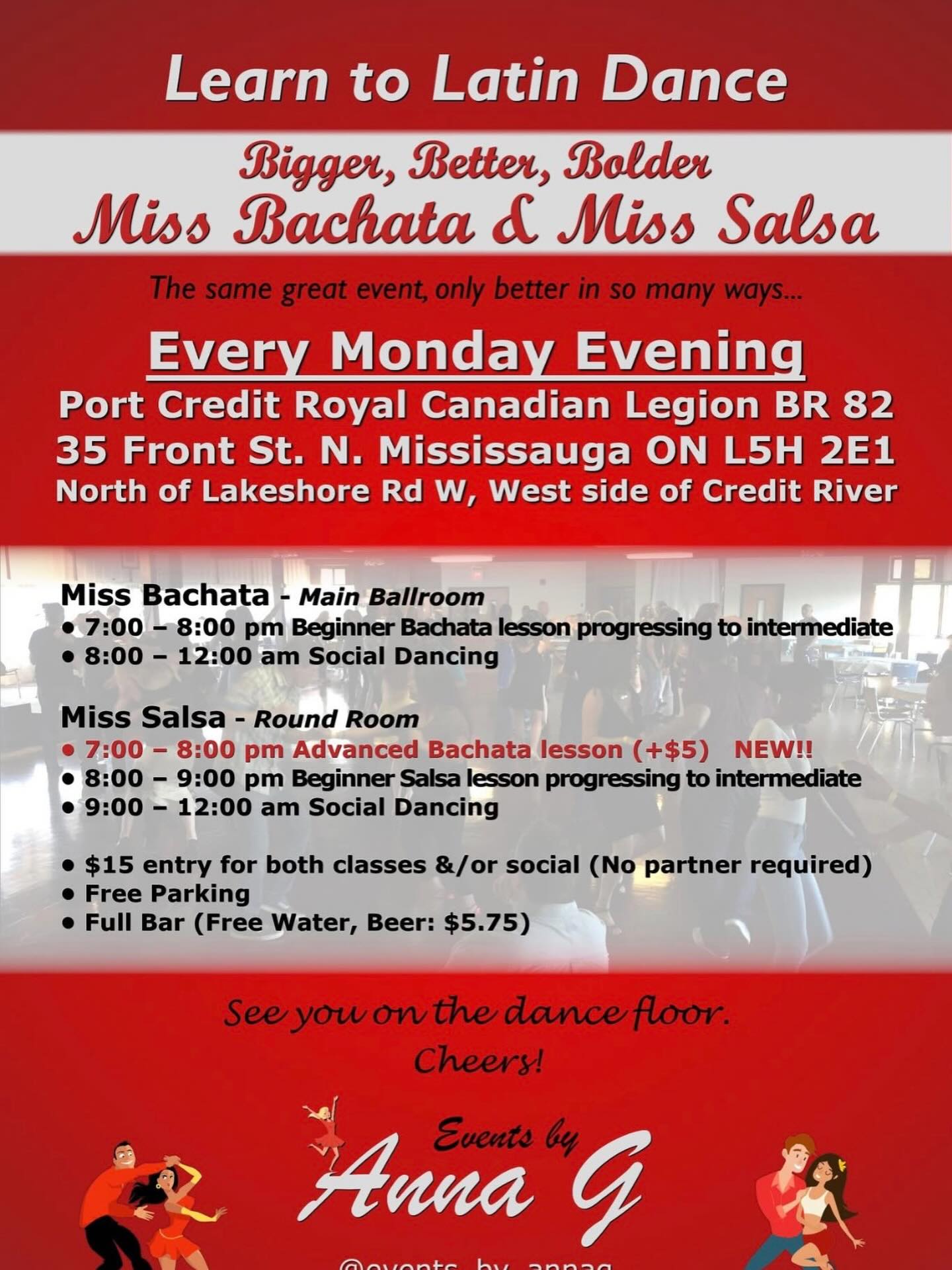 Mondays at Port Credit Legion 🎶