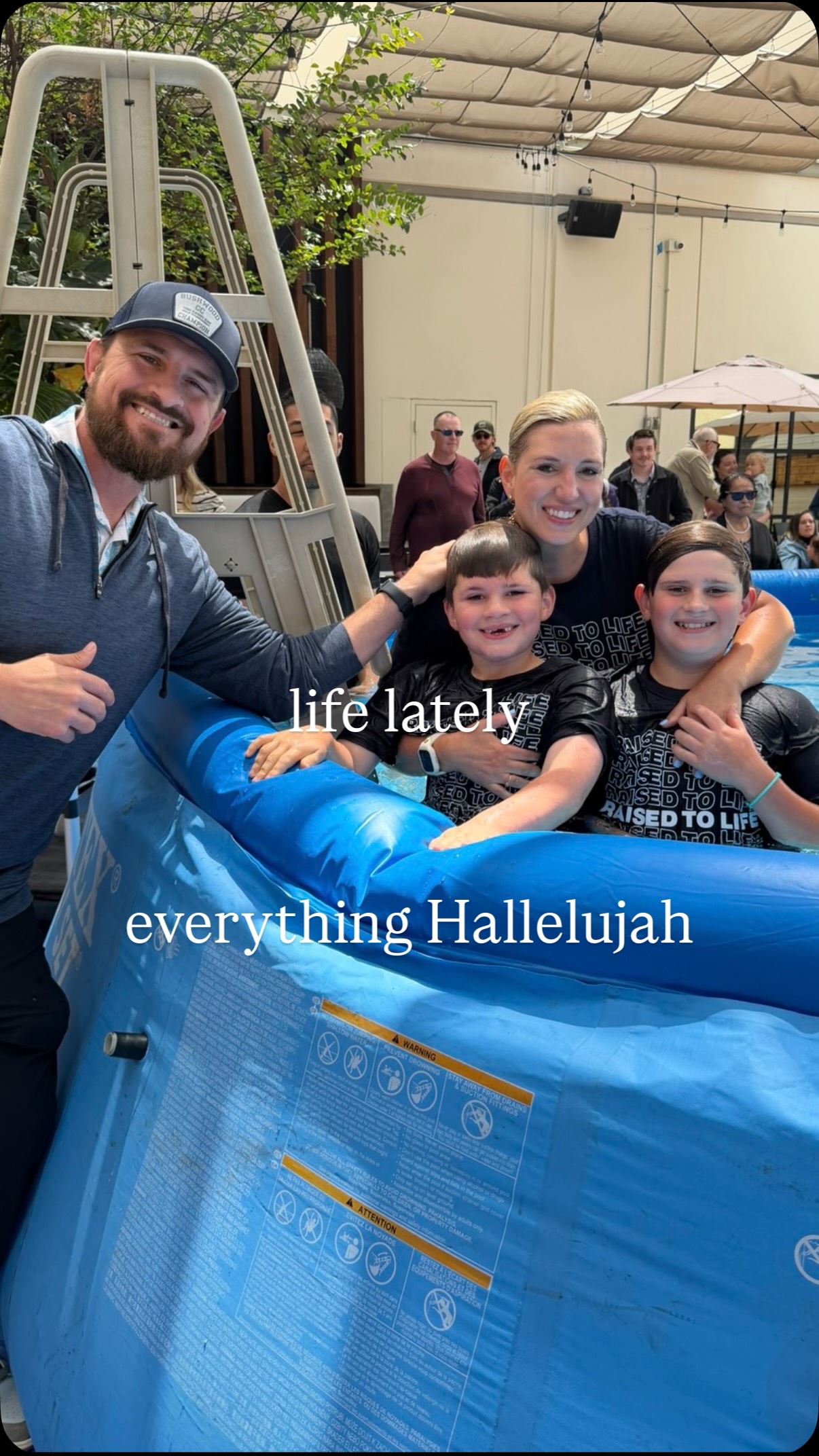 Life lately: Jesus, family, baseball & 10th birthday celebration (and 10 years of being parents?!)
Taking time pause and remember that this life I’m living was just a prayer 10 years ago 🙌🏼
Everything Hallelujah 💜
