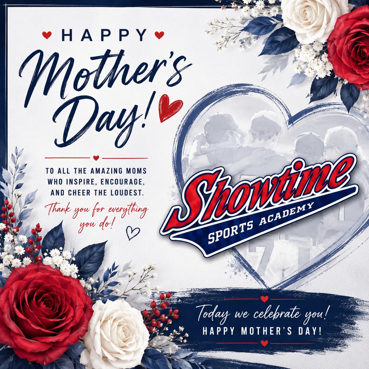 Happy Mothers Day! ❤️❤️❤️Showtime will be closed today.