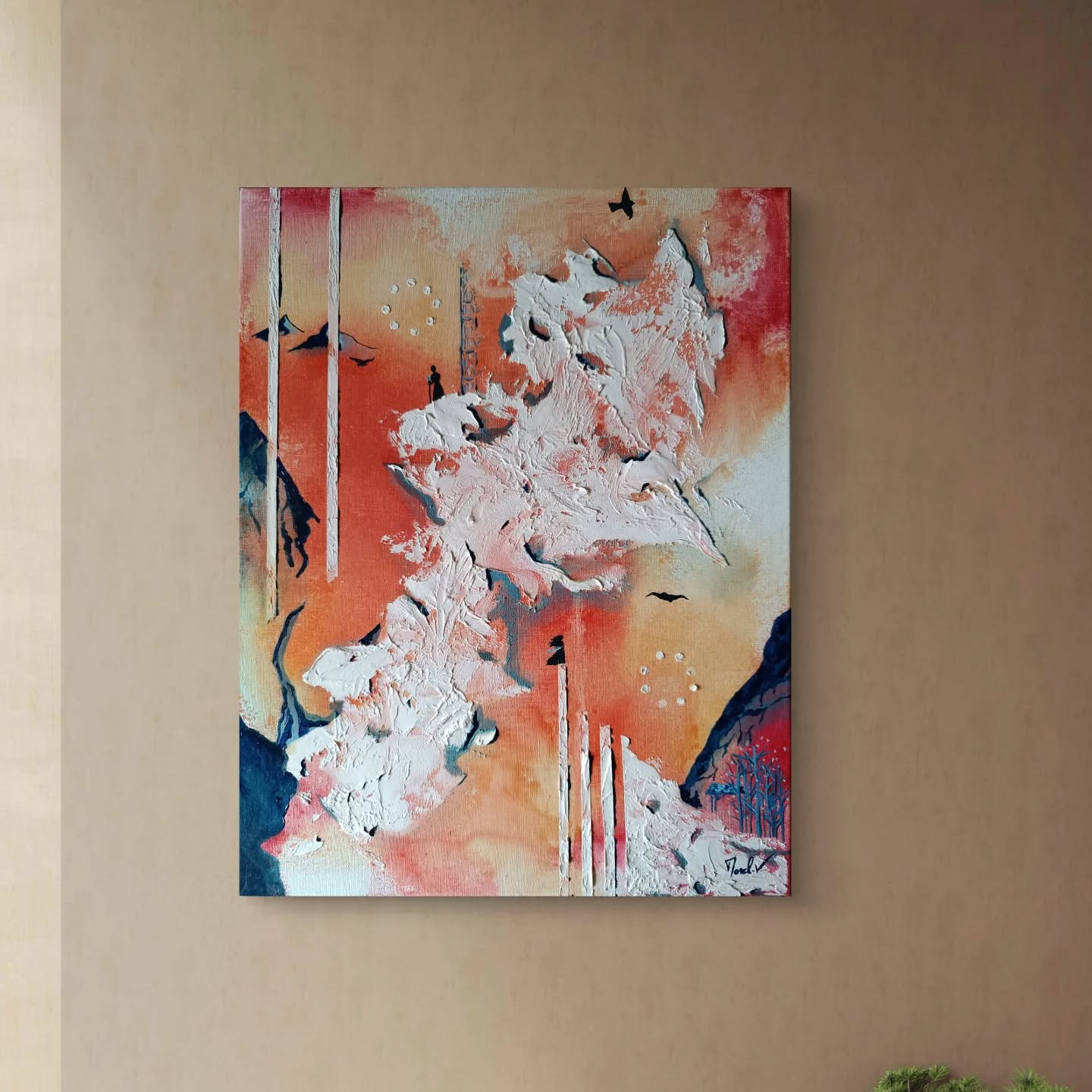 #art #techniquemixte #artpeint #oilpainting