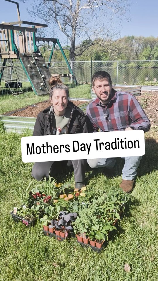 Mitch's mom always planted her garden on Mother's Day.
So that's what we do.
It doesn't matter if the weather cooperates.
It doesn't matter if we know exactly what we're doing.
We plant. Because she did.
Some traditions are worth keeping. 🌱
What's a tradition you carry forward?
#mothersday #gardening #homesteadlife