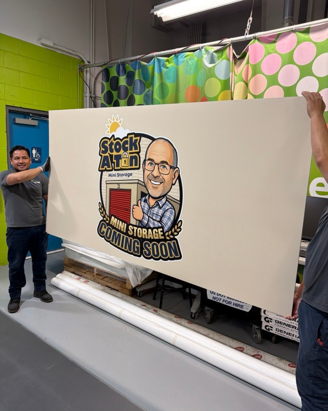We love supporting new businesses and bringing their signage to life! Check out the new mini storage units, Stock A Ton, coming soon to Galloway, NJ. Proud to help make their brand stand out from day one.
Have a project in mind? Let’s build something great together.