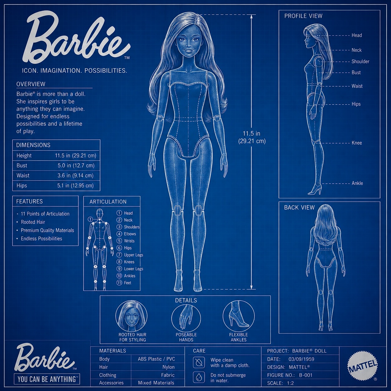 Blueprint vibes, but make it iconic đâ¨
A whole new way to look at a legendâevery detail, every angle, every possibility. From concept to creation, this Barbie blueprint poster blends design, imagination, and precision into one bold visual.
Because behind every icon⌠thereâs a blueprint.
#Barbie #GraphicDesign #PosterDesign #DesignInspiration #CreativeDirection