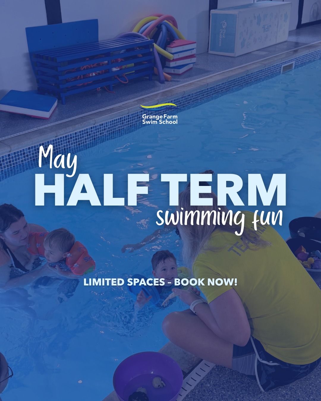 Make a splash this May half term!💦
Whether your child is just starting out or ready to build their skills, our fun, small-group swimming courses are the perfect way to boost confidence in the water.
🐠 Beginner & Improver courses
🏊 Private 1:1 lessons
👶 0-3yrs Parent and Child
🧜♀️ Mermaid & fin swimming experience
✔ Small groups
✔ Supportive, experienced teachers
✔ Designed to build confidence fast
Spaces are limited so don’t miss out!
👉 Book now via the link in our bio.
