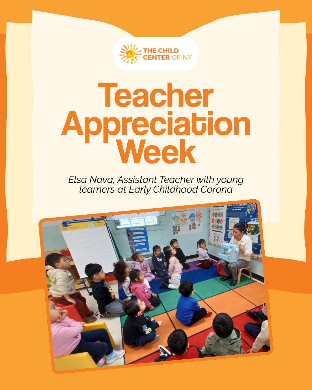 To the incredible educators at The Child Center: THANK YOU! Your passion, patience, and dedication shape futures, spark curiosity, and inspire growth every single day.
Teaching is more than a job; it’s a commitment to showing up, uplifting students, and making a lasting impact.
#TeacherAppreciationWeek