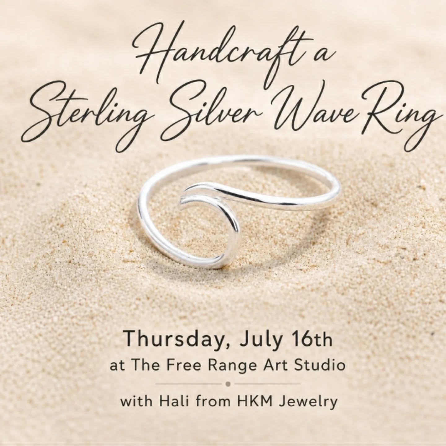 Very excited to have jeweler Hali MacLaren coming to the studio!