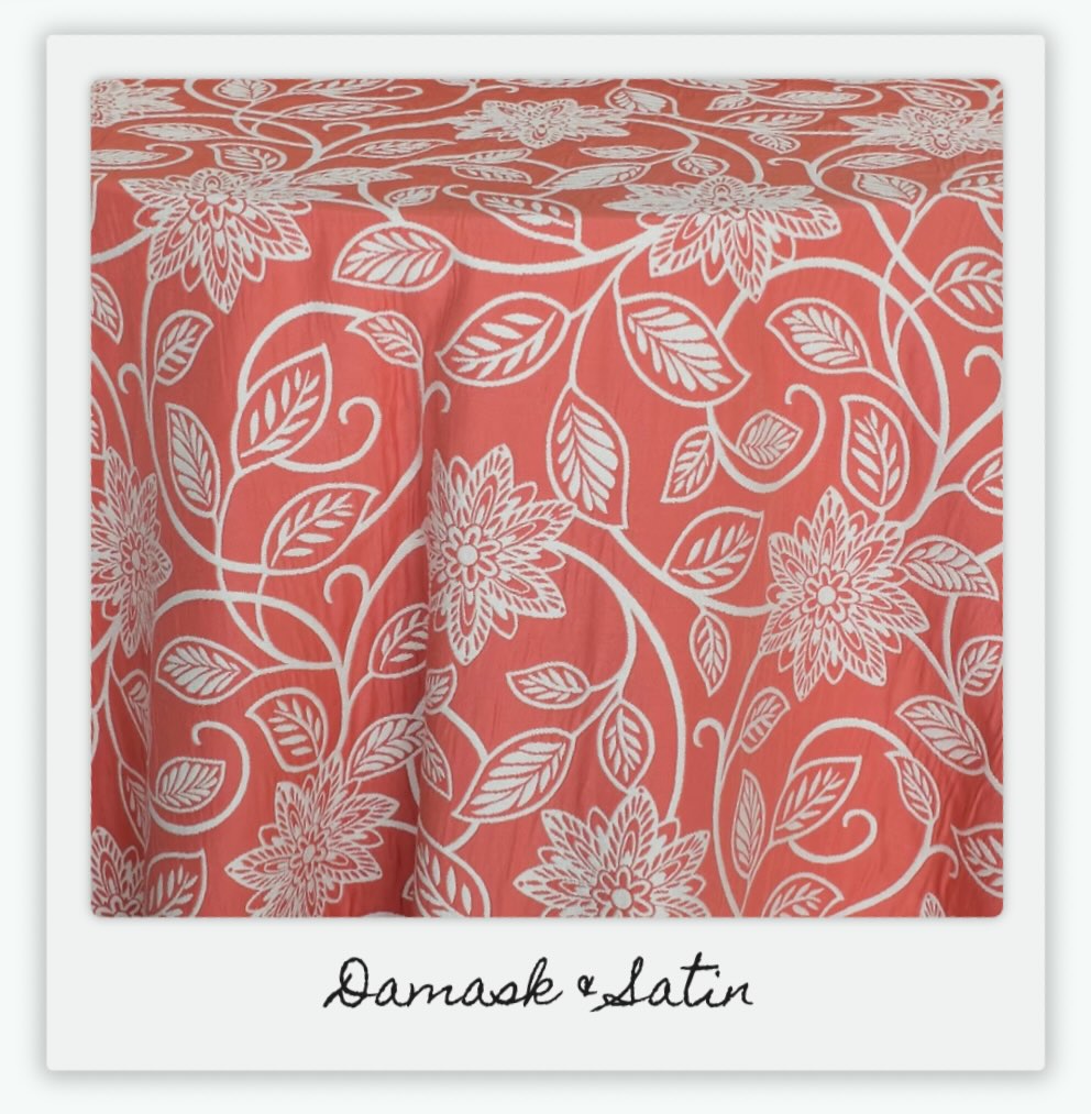 CHARLISE is bringing all the color, all the fun, and all the spring energy that your spring and summer events have been waiting for! Part of our patterned linen collection, this fresh, eye-catching design comes in a variety of Navy, Coral, Lime, and Lemon. Bold, cheerful, and guaranteed to make a statement!
Explore our patterned linens at >> bit.ly/PartyTables #LinkInBio
#EventDesign #BoldDesign #WeddingLinens #EventLinens