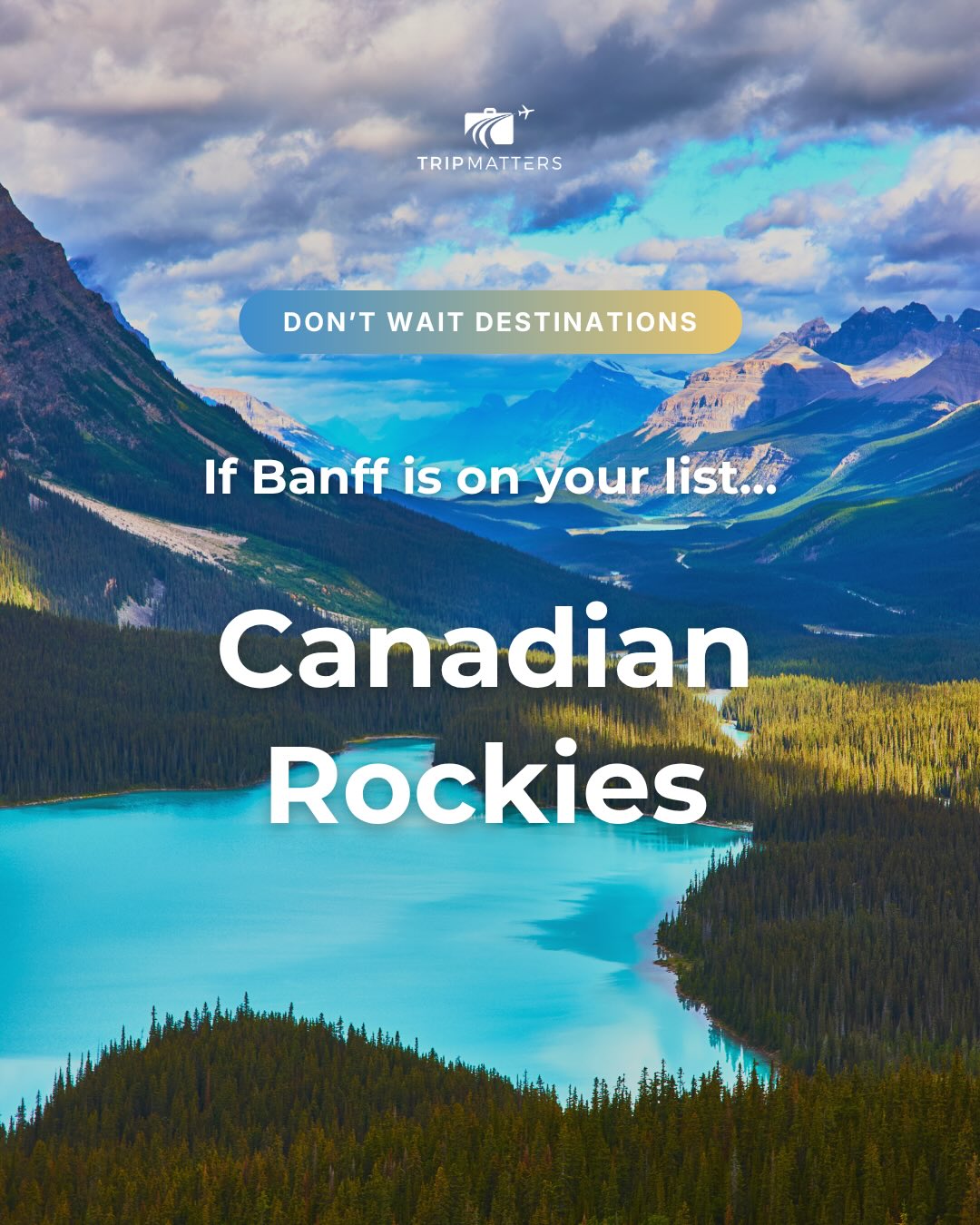 If Banff and the Canadian Rockies are on your list, this isn’t a trip you want to wing.
Access to places like Moraine Lake is limited, the best hotels in Banff National Park book out early, and that iconic turquoise water only shows up for a short window each year. A lot of people go… but miss the parts they actually came for.
If you want the Banff experience you’re seeing online, timing and planning make all the difference.
#BanffNationalPark #CanadianRockies #TravelPlanning