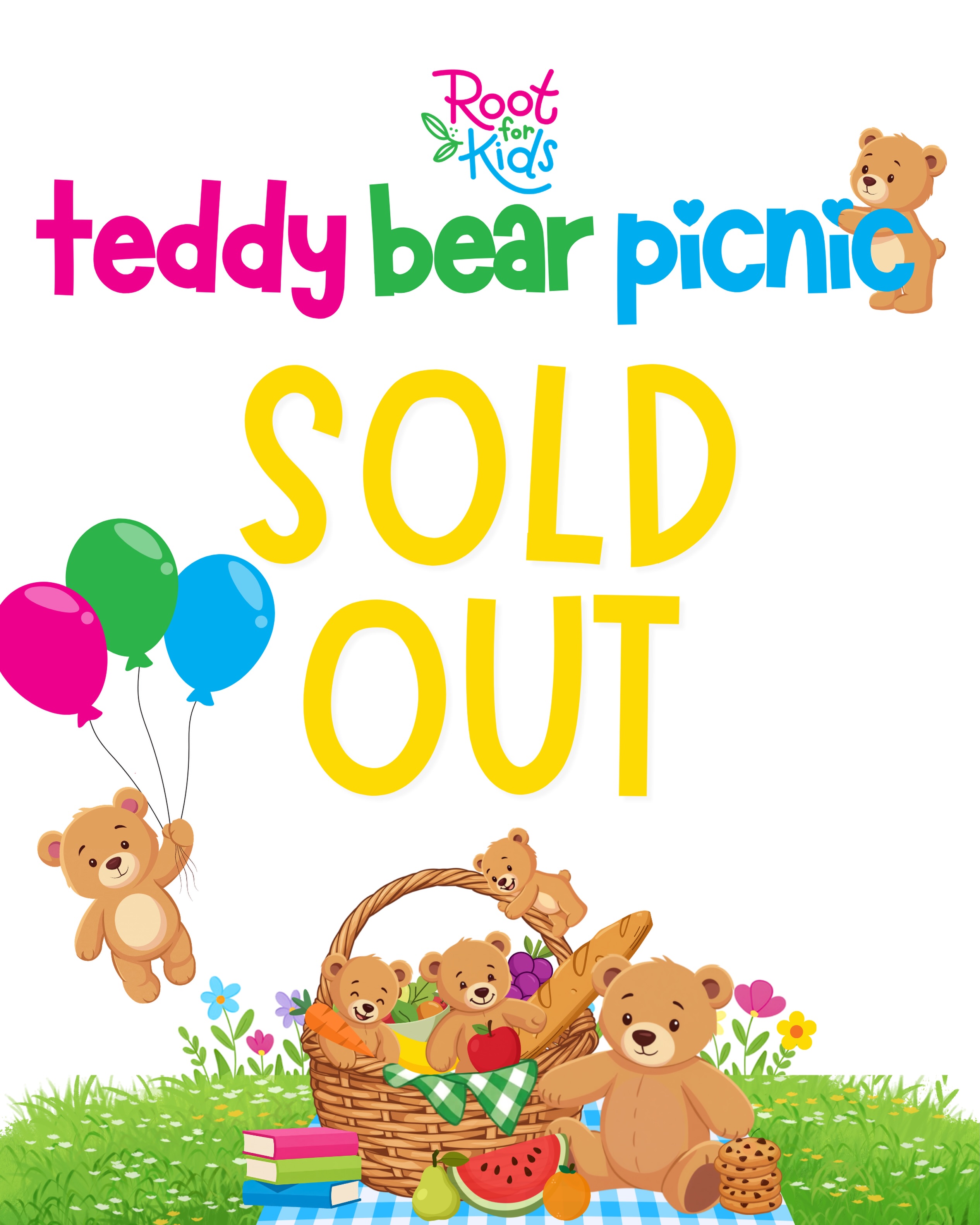 Our Teddy Bear Picnic is officially sold out!
We can’t wait for tomorrow’s magical adventure! ✨