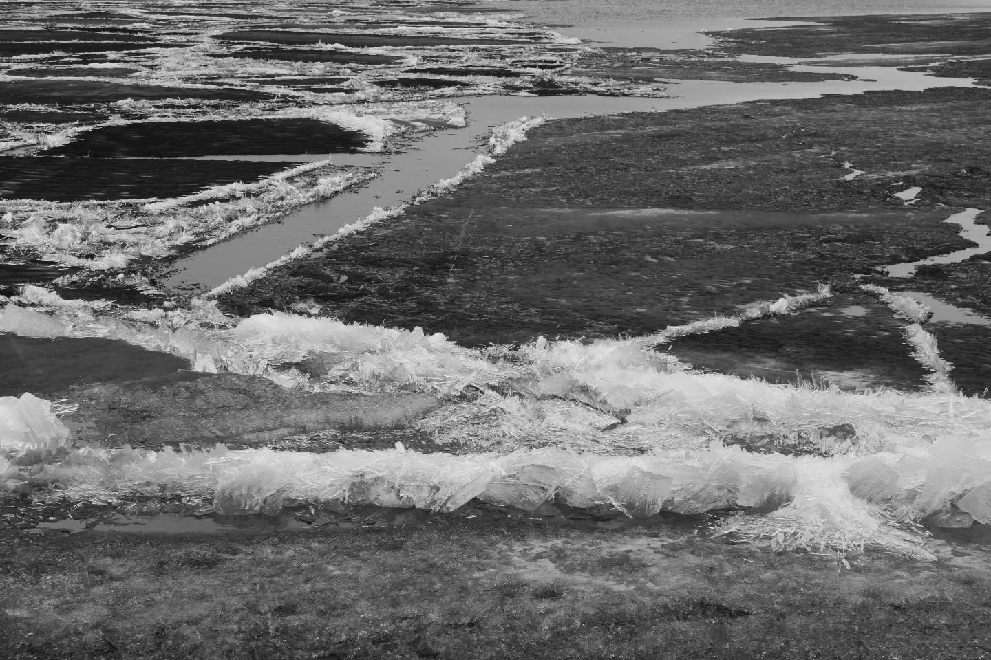 From the ice a lake was born