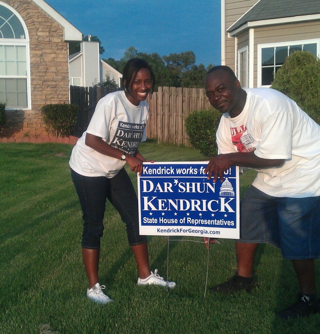 Years ago, I began my political journey by running for a seat in the Georgia State House. Through many hours of hard work and dedication along with the ongoing support of my neighbors and community, I have now served in the state house for 8 terms.
My work is not over yet. I want to keep advocating for the community that has served me throughout these years. But, I need your help to do so. Go to the polls and re-elect me Dar’shun Kendrick as your state representative for HD95!
🔗🔗 Visit mvp.sos.ga.gov to find your polling location!