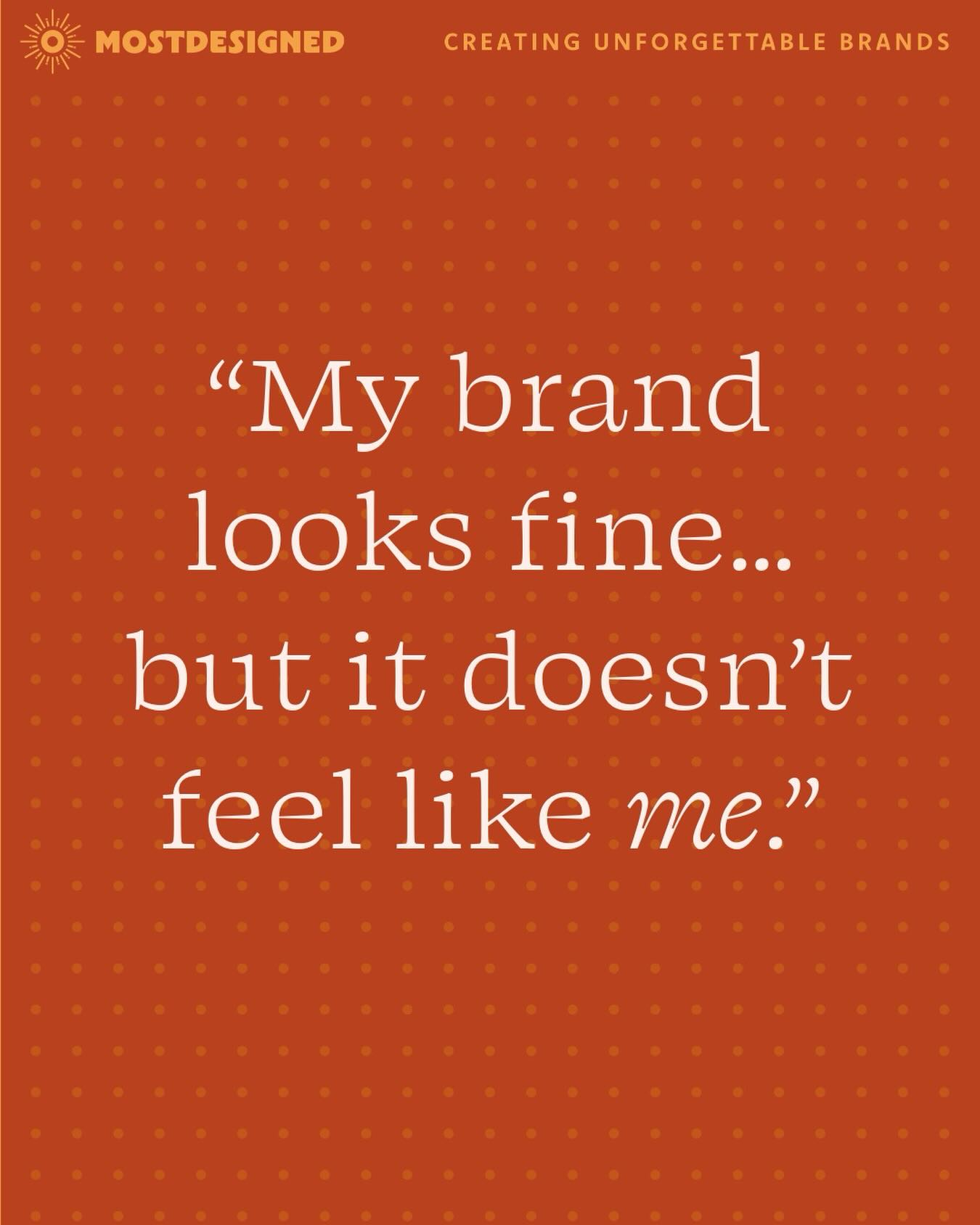 “My brand looks fine.”
That’s the problem.
Fine = replaceable 😖
If I can swap you with 10 others
and nothing changes…
you don’t have an edge.
Your *edge* is why people pick you.
Not your logo. Not your colors.
You 🔥
It’s my birthday month 🎉
So I’m giving away 2× 30-min consults
to help you find that.
To enter: comment “FINE”
Winners announced beginning of June.
____
✦ Elisheva — Brand strategist & designer @Mostdesigned
Most businesses look “just fine.”
I make sure yours doesn’t.
2-week Brand Sprints → Ready. Set. Sprint.