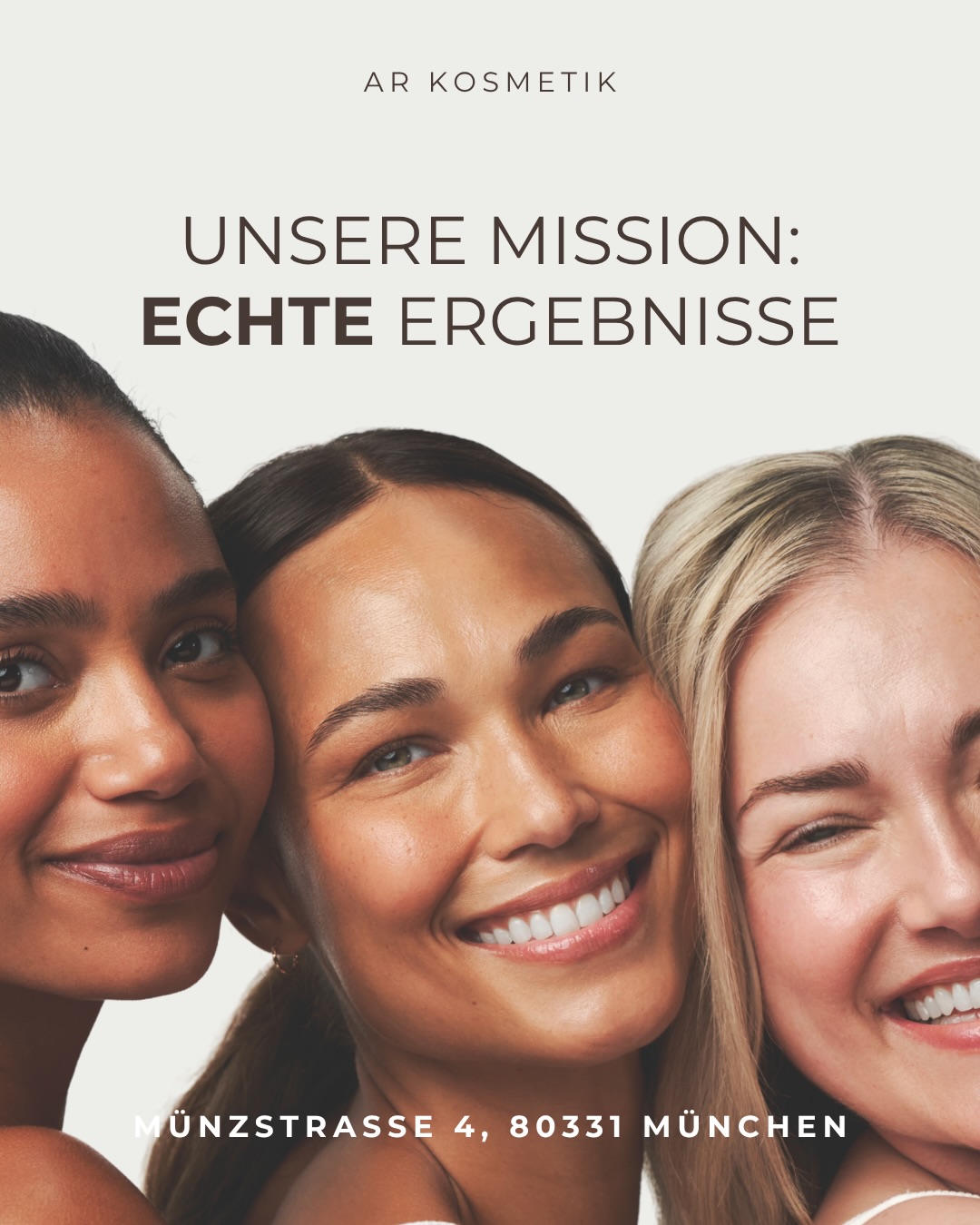 Wahre Schönheit beginnt dort, wo Haut wirklich verstanden wird. 🤎
Unsere Mission: echte Ergebnisse.
Inmitten der Münchner Altstadt sind wir dein Experte für Hautqualität und Asthetik auf höchstem Niveau.
Mit einem Anspruch, der über klassische Kosmetik hinausgeht.
Denn wir arbeiten nicht an der Oberfläche.
Wir gehen in die Tiefe der Haut - dorthin, wo echte Veränderung entsteht.
Wir behandeln nicht das Symptom.
Wir behandeln die Ursache.
Jede Haut ist individuell.
Und genau so behandeln wir sie auch: mit maßgeschneiderten Konzepten statt Standardlösungen.
Unser Ziel:
Haut erhalten.
Haut sichtbar verbessern.
Und Ergebnisse schaffen, die bleiben.
Für Haut, die nicht nur gepflegt aussieht - sondern gesund strahlt.
Erlebe den Unterschied mit AR Kosmetik.
Buche jetzt deinen Termin.
#kosmetikmünchen #hautexperte #ästhetikmünchen