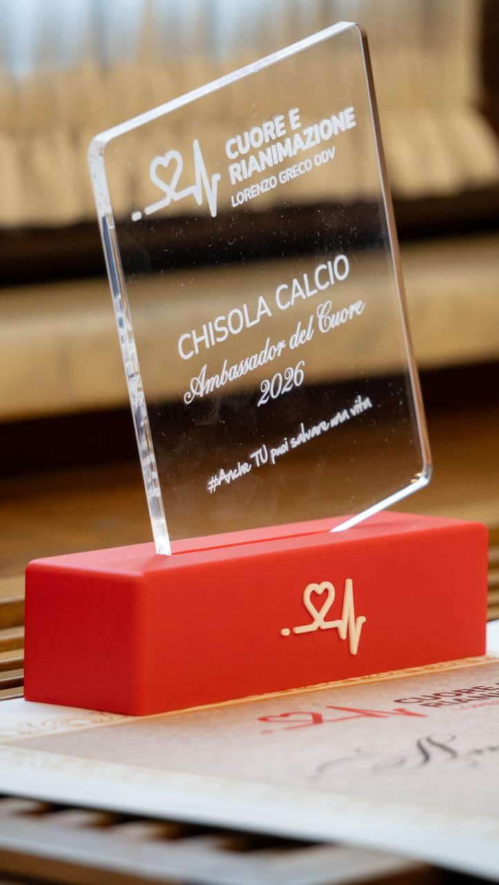 Il videomessaggio del nostro presidente, Luca Atzori, trasmesso alla Camera dei Deputati in occasione della consegna del premio ‘Ambassador del Cuore’, riconoscimento che attesta l’impegno della nostra società nella prevenzione delle malattie cardiovascolari e nella promozione dell’utilizzo del defibrillatore.
#wearechisola