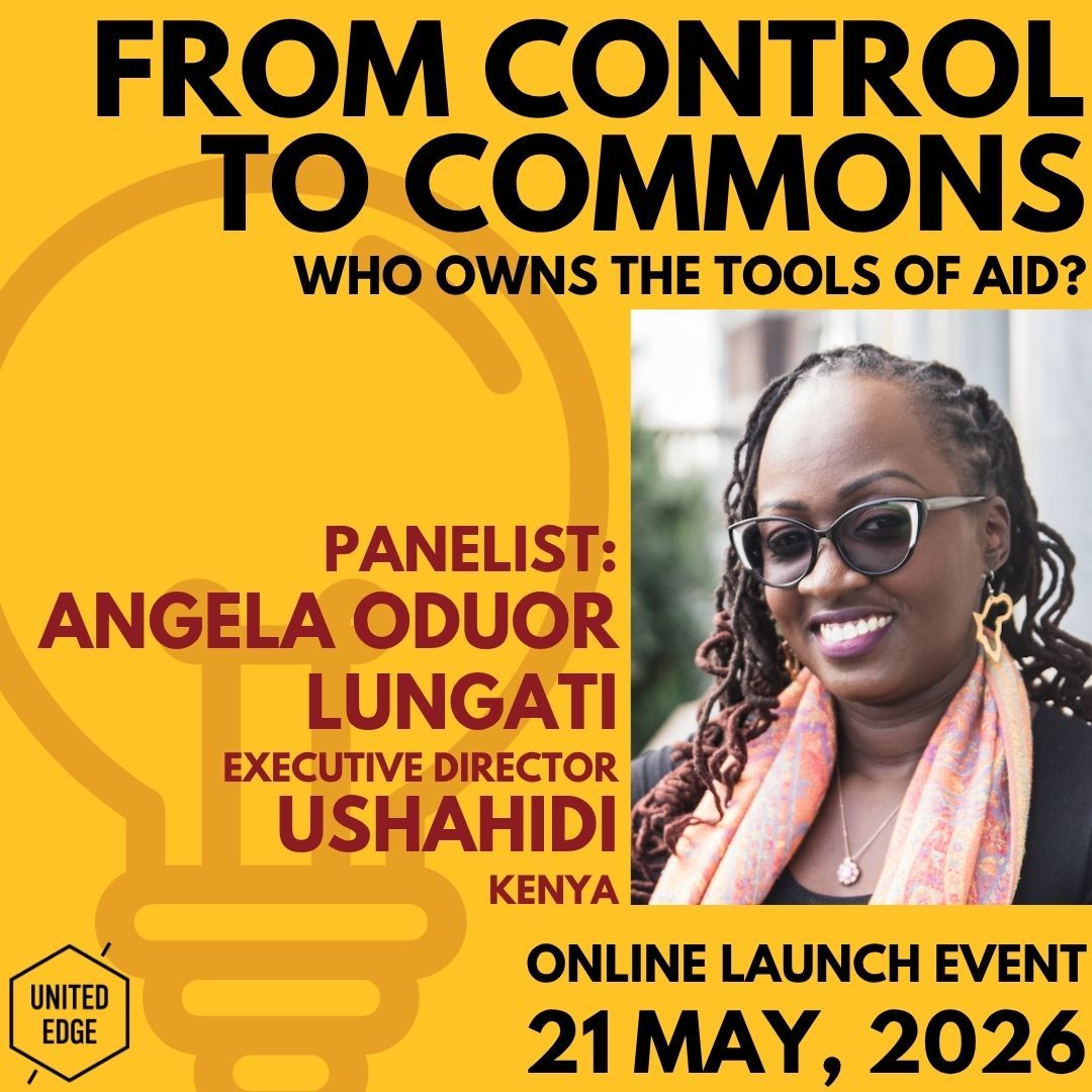 What would aid and activism look like if all tools were public goods – free, editable, owned by no one and everyone? What becomes possible when citizens are in control? What threatens existing power structures?
This future already exists. Join Angela Oduor Lungati, Executive Director of Ushahidi, the platform that emerged in 2008 as a tool to monitor and map post-election violence in Kenya. Since then Ushahidi’s crowdsourcing tools have been used by thousands of groups and millions of people -- individuals, community groups, governments, activists, organizations -- to raise voices, inform decisions, stop suffering and influence change across the world in humanitarian, development, and grassroots activist spaces.
Angela is a technologist, community builder, and open-source advocate committed to advancing inclusive technology with tools that expand opportunity and voice for historically marginalized communities. She serves on the boards of Creative Commons and ROOST.tools, and previously on the board of Humanitarian OpenStreetMap Team, is a co-founder of AkiraChix, and a member of the World Economic Forum’s Global Future Council on Data Frontiers. In 2024, she was named a World Economic Forum Young Global Leader and a Mozilla Rise25 Honoree.
The future of aid is already happening in those tackling its root causes with collective action for systems level change. Sign up to join us: https://united-edge.typeform.com/spotlight
#Aid #Activism #Humanitarian #Development #Grassroots #Tech #Tech4Good #DataFrontiers #SharedOwnership #Inclusion #InclusiveTechnology #CollectiveAction #Decolonization #Localization #Tools #OpenSource #GlobalPublicGood #Futures #FutureOfAid #SystemChange #ShiftPower #JusticeBasedApproach #JBA #RadicalSystems #LivingDemocracy #BraveAccountability