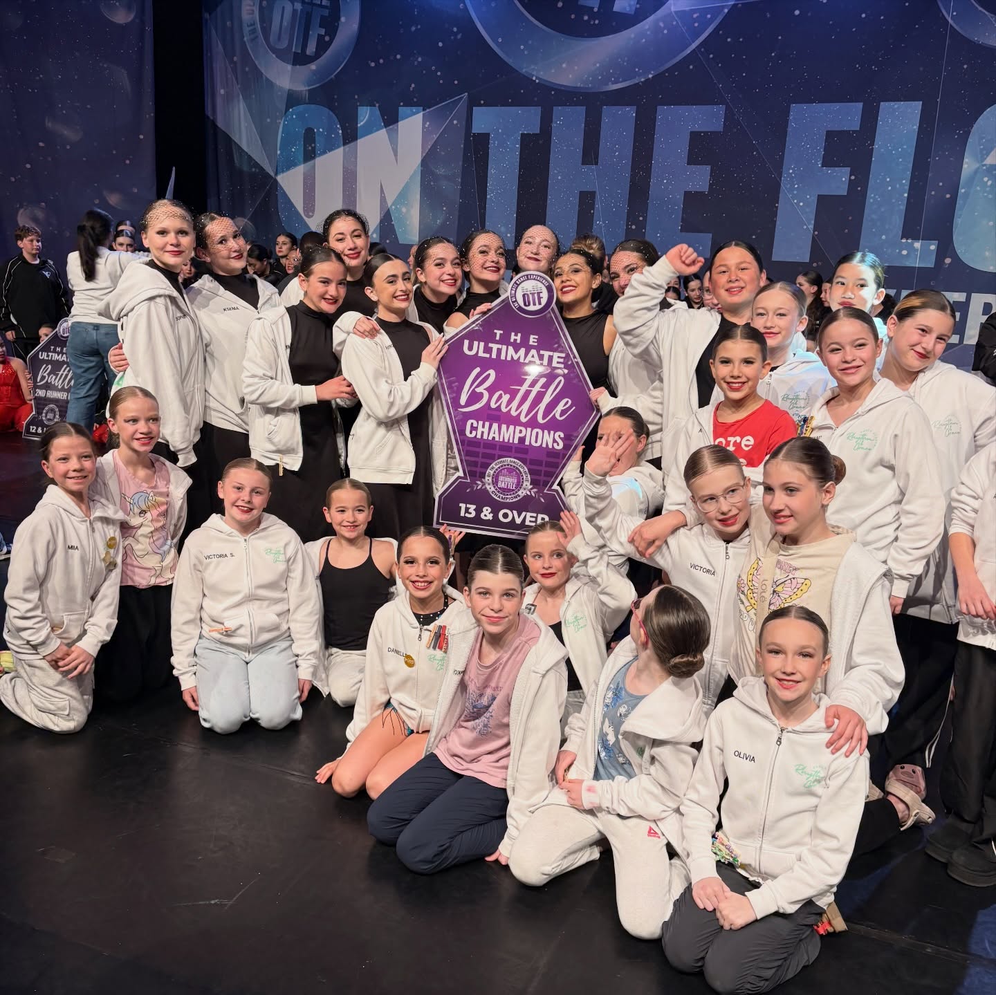 Huge congratulations to our part-time team 👏❤️
So proud of all the performances you put on stage 🥹🤗 Thank you @otfdance for the amazing time ❤️🌟
Officially half way through comp season !! Let’s keep the energy and excitement going🔥🤩
OVERALLS HIGHLIGHTS :
🏆 13+ Ultimate Battle Winner - “Adios”
🏅Highest PT Score of the Competition - “Women of faces”
🏅Highest PT Contemporary Score - “Women of faces”
🏅Highest PT Open Score - “Wild as the wind”
🏅Best PT Costume - “Ugly bug ball”
MINI:
✨5th Overall Small Group - “Dollhouse”
✨6th Overall Small Group - “Carebear Countdown”
✨7th Overall Small Group - “Ugly Bug Ball”
JUNIOR:
✨3rd Overall Small Group - “My Mistake”
✨3rd Overall Extended Line - “Proud Mary”
✨4th Overall Large Group - “Lovestruck”
✨5th Overall Small Group - “Jitterbug”
✨6th Overall Line - “Bratz”
✨6th Overall Small Group - “Escapade”
✨8th Overall Small Group - “Echa Palante”
✨8th Overall Large Group - “Fireflies”
✨8th Overall Solo - “Betty Boop” (Alexa)
✨6th Overall Duet - “Boyfriends Back” (Alexa, Alyssa)
SENIOR:
✨1st Overall Solo - “Amara Terra Mia” (Victoria)
✨1st Overall Trio - “Women of Faces” (Victoria, Claire, Alessia)
✨1st Overall Large Group - “Adios” + Special Award
✨3rd Overall Small Group - “Wild As The Wind”
✨7th Overall Duet - “Build A Home” (Monica,Veronica)
✨8th Overall Duet - “When We’re Older” (Ksenia, Anastasia)
#rgdanceacademy #vaughandancestudio