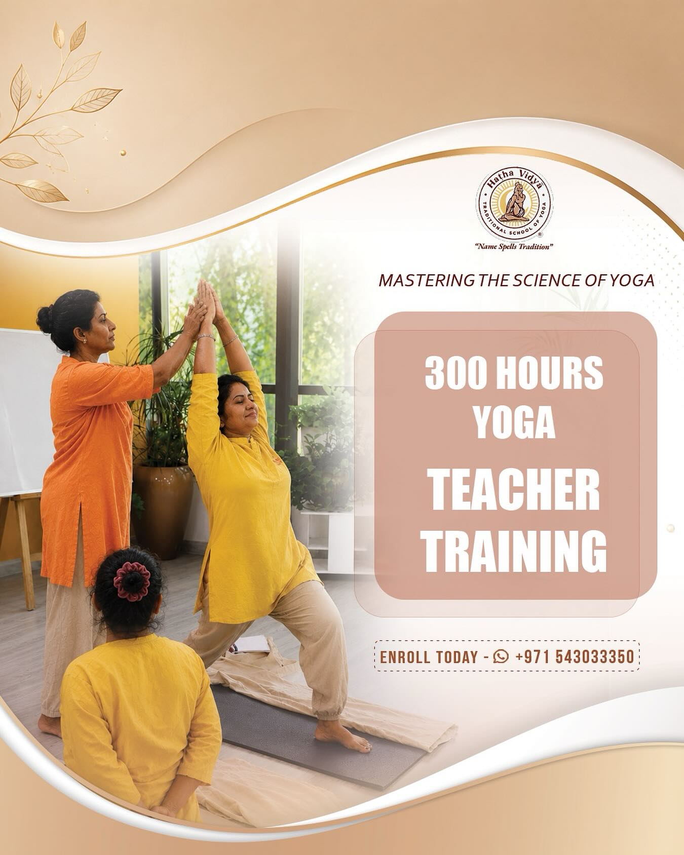 Namaste🙏
Yoga is so much more than poses. If you’re looking to move beyond the surface and truly immerse yourself in the depth of this ancient practice, Haṭha Vidyã’s 300-Hour YTT is your path forward.
Like an ocean cannot be contained in a small vessel, yoga cannot be fully experienced through a capsule course. However, the taste of the fruits resulting from its continuous practice can be enjoyed under the right guidance.
In our 300-Hour YTT program, we distill the yogic wisdom into a curriculum that shapes not just your practice but your life. You’ll master 84 classical asanas, deepen your understanding of pranayama and meditation, and learn shodhana kriya practices.
Here, you evolve toward your truest, most radiant self.
If you wish to experience yoga in its fullest depth and share its wisdom with others, enroll now.
Learn from experience. Teach from the soul.