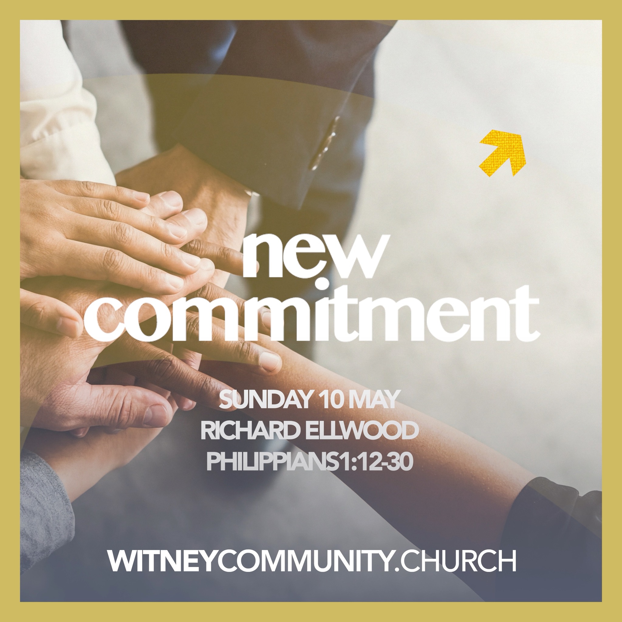 What does it mean to be commited? How do we live a new life as a member of a church family? The invitation is to be part of a community - it's a wonderful invitation ... Join us on Sunday 10 May as we continue our journey through the letter of Philippians. @richardellwood04 will be preaching, there are groups for children and young people and coffee is served from 10:15am.