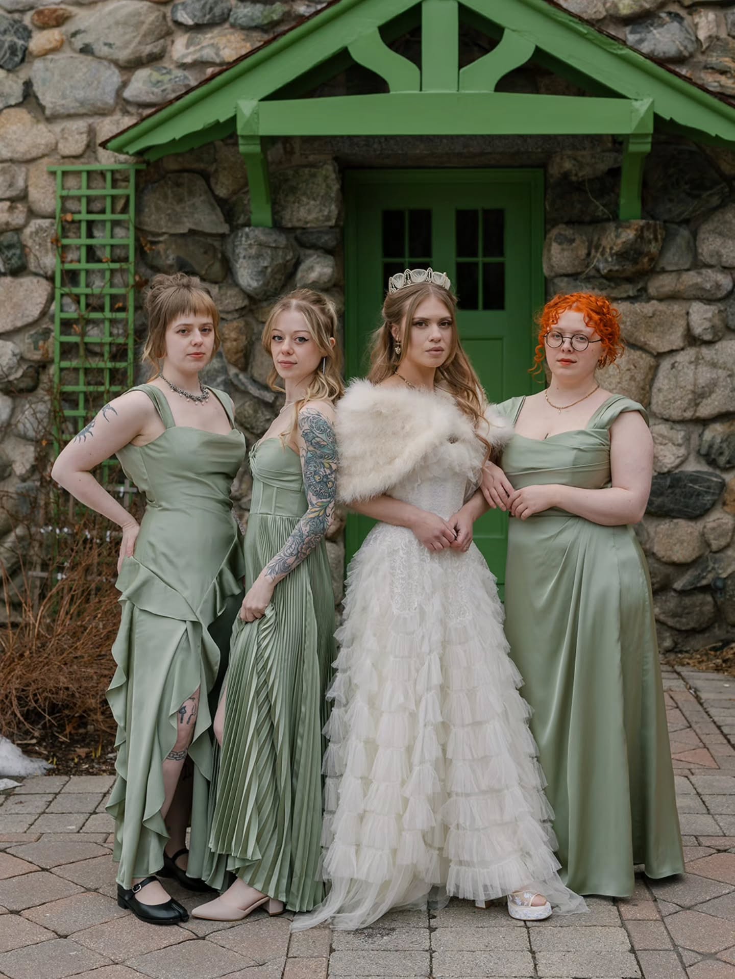 Kristina & Joe chose to begin the next chapter of their story with a late-winter wedding at the stunning Willowdale Estate in Topsfield – the perfect setting for a couple who loves history, antiques, and a little moody romance! They got engaged at the Peabody Essex Museum, tucked away in the gardens with a vintage ring that carried its own story... so it felt only fitting that their wedding would hold that same sense of meaning, beauty, and quiet magic. Their personalized ceremony reflected the life they’ve built together over nearly eight years – one rooted in ease, deep connection, and the simple joy of being side by side. With a heartfelt poem written and read by their friend and neighbor, along with personalized vows and an exchange of rings, they made promises to continue building a life that feels like home. A romantic, thoughtful, and softly poetic celebration... the perfect winter-into-spring beginning. 🖤💐💍🍰🥀
💒 @willowdaleestate
📸 @juliannakatherinephoto
💐 @restless_spiritfloral
🍰 @celebrated.co
🎤 @meritagedj