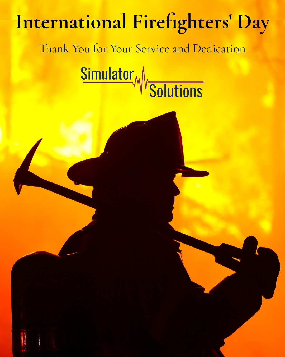 Happy International Firefighters' Day to all the firefighters across the world. Thank you for all your service and dedication.
#SimulatorSolutions #InternationalFirefightersDay #Firefighters