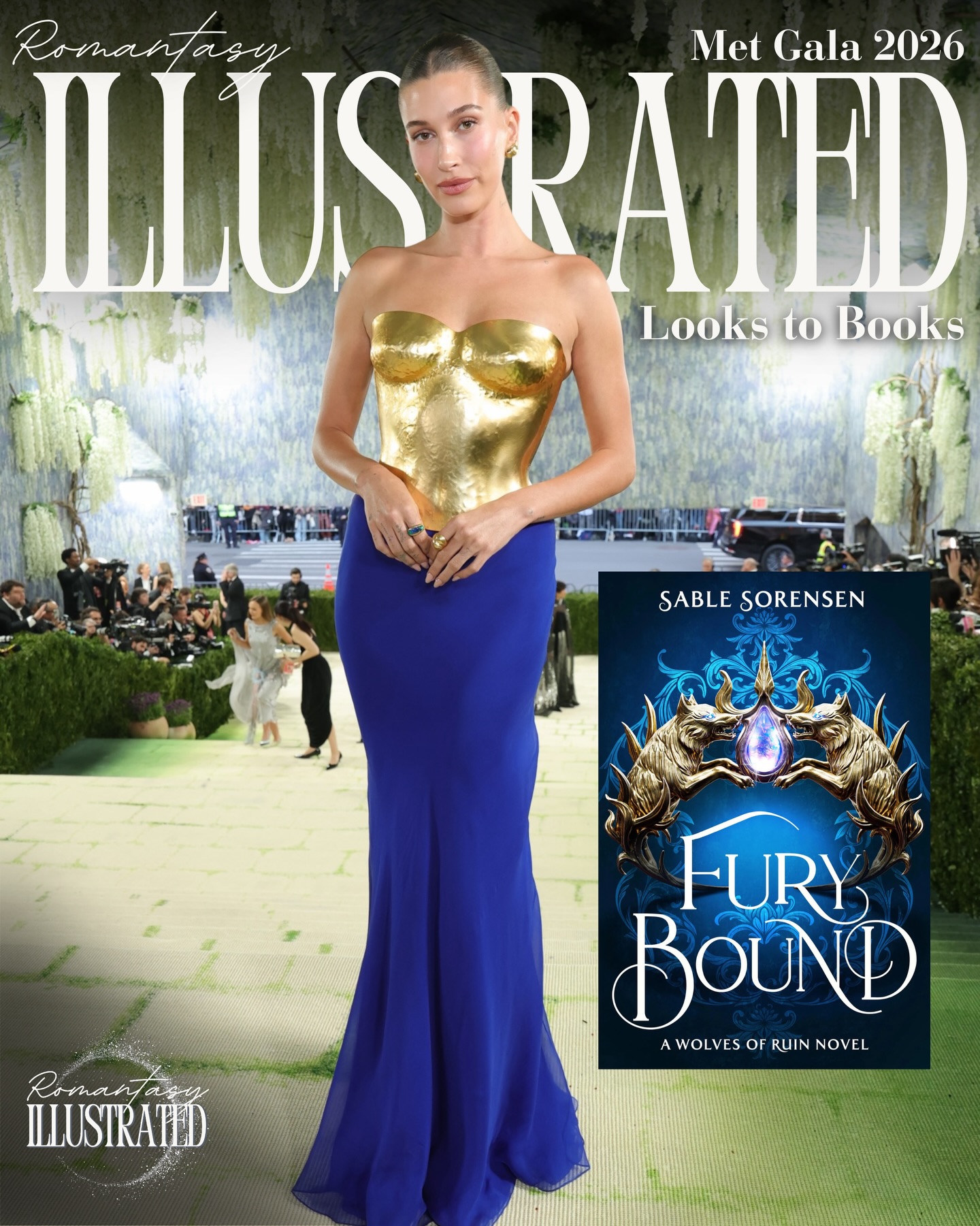 The Met Gala is fashion’s biggest night, so of course we had to reimagine our favorite looks into book covers…and this is only part 1👀
These avant-garde looks are all inspired by this years theme: Costume Art.
Which pairing is your favorite?
#romantasyillustrated #romantasy #metgala2026 #metgala #bookstagram