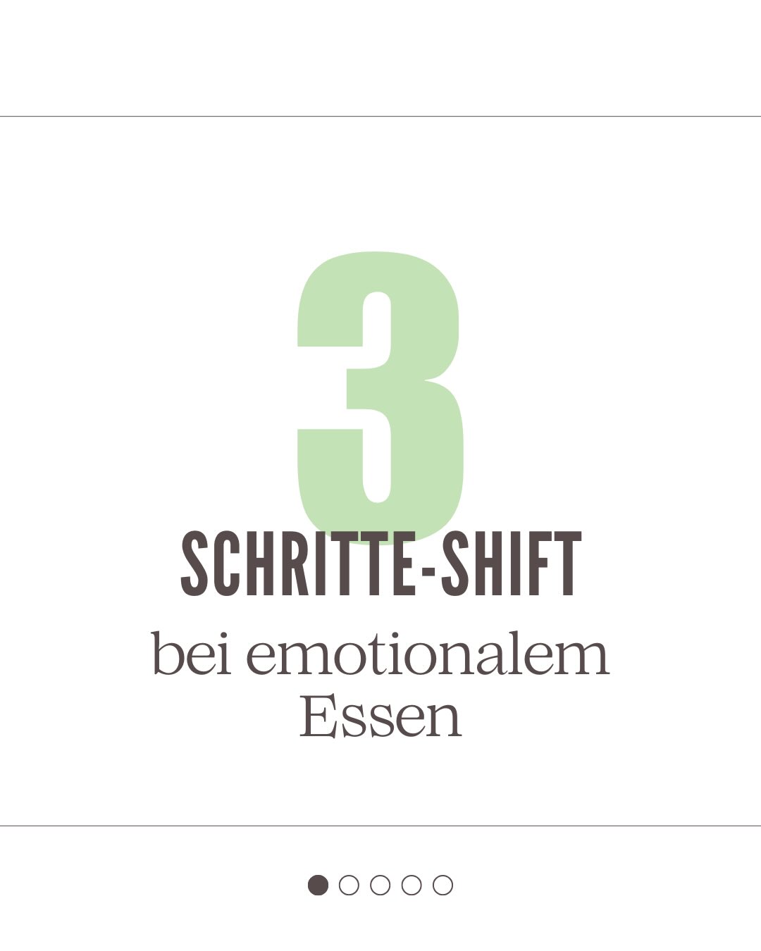 Drei Schritte, die dir bei emotionalem Essen helfen können.
➡️ Ziel ist nicht, gegen das Essen anzukämpfen sondern den Umgang damit zu erlernen. Emotionales Essen darf sein, die Frage ist in welchem Umfang und ob es dich belastet. Mit diesen Tipps kannst du einen Schritt weiterkommen, in dem du bewusster und weniger emotional isst 🍫🍪
Probiers aus, Erfahrungen darfst du hier auch gerne teilen 🤗
Inspiriert hat mich das tolle Zyklusssminar von @samirazulliger Danke! 🙏🏻✨
#ernährungsberatung #psychologie #emotionalesessen #stressessen #selbstregulierung