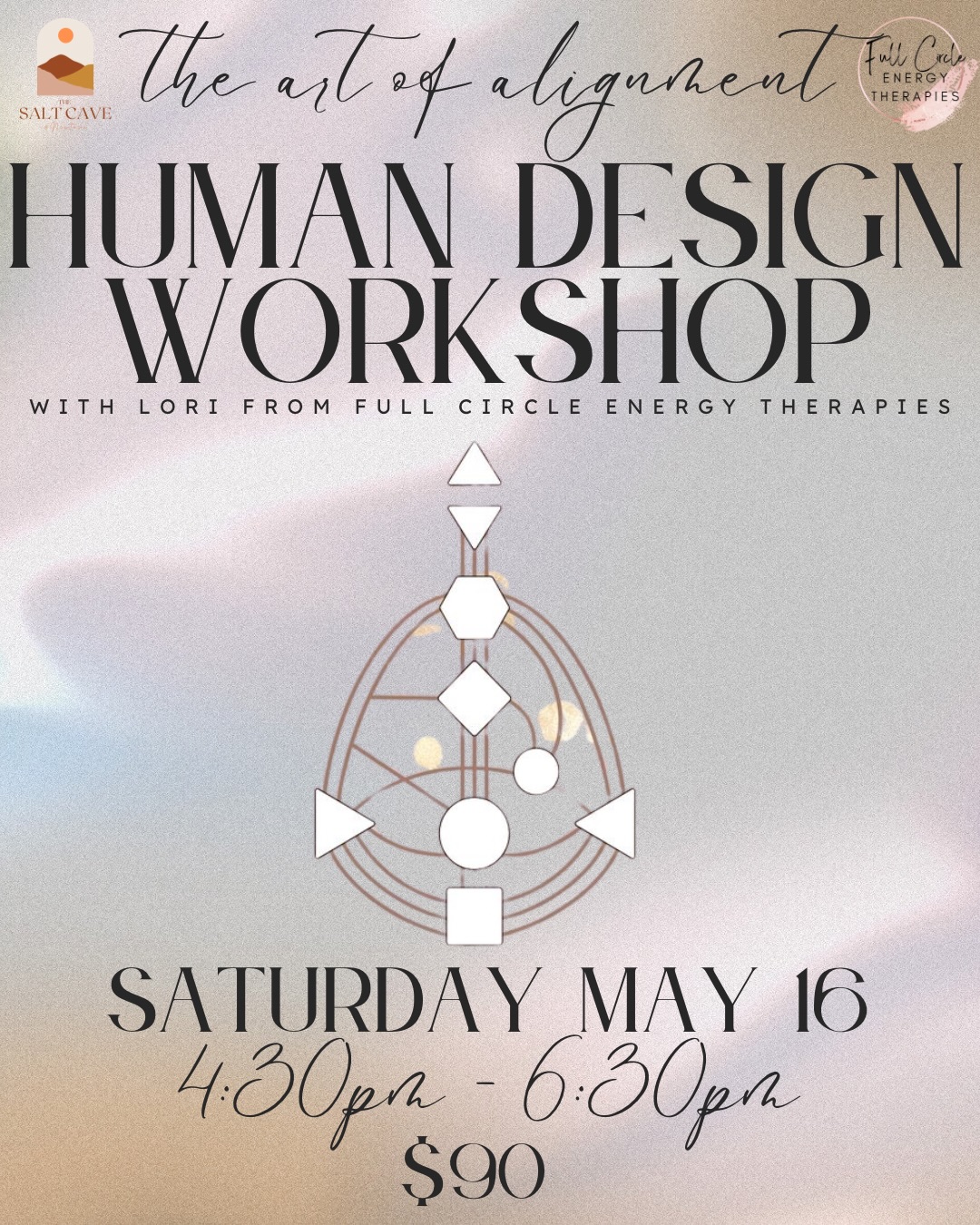 We are SO excited to be collaborating with Lori from @fullcircleenergy again for another super magical evening in the cave ✨🤍
Join us for an experience designed to help you better understand yourself, your energy, your gifts, and the way you’re meant to move through the world 🌙 This event is so much more than just learning your human design, it’s a chance to gain clarity, validation, and have those little “wait… that makes so much sense” moments 🫶🏼
your evening includes:
✨ a 30-minute salt session
✨ a 90-minute immersive human design workshop
✨ guidance on all the elements of your human design
✨ practical tools for moving through life with more ease and authenticity
these events with Lori are always so special and spaces are limited so grab your spot! 🌀✨