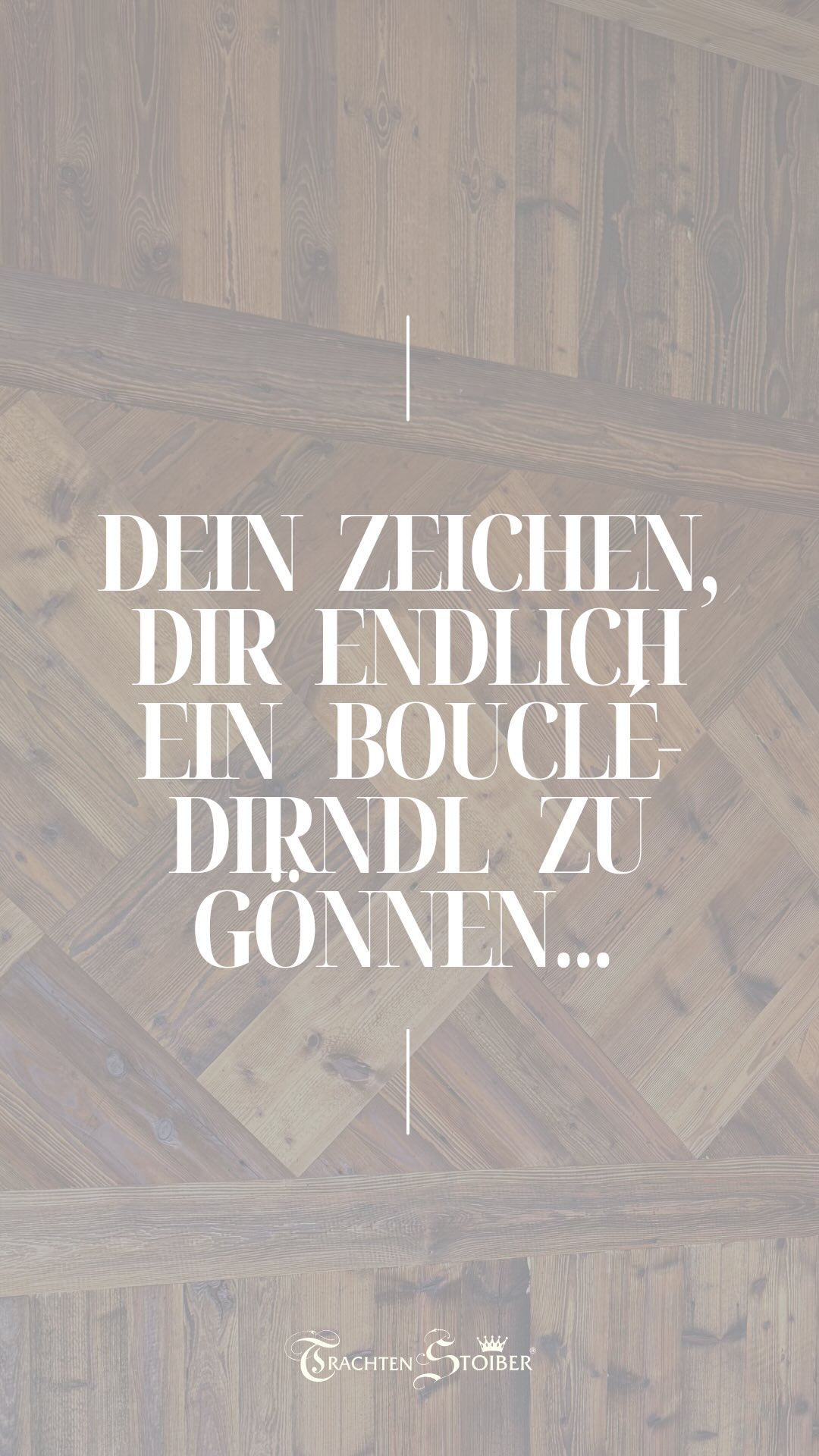 Heute zeigen wir euch unsere absoluten Highlights: Dirndl aus edlem Bouclé-Stoff. Ein Mix aus 90er-Jahre Chic und bayerischer Tradition.
Schaut unbedingt bei uns in Ranoldsberg vorbei, unsere Rabattaktion läuft nur noch morgen und übermorgen! ✨
BOUCLE | TRACHTENOUTFIT | DIRNDLTRENDS