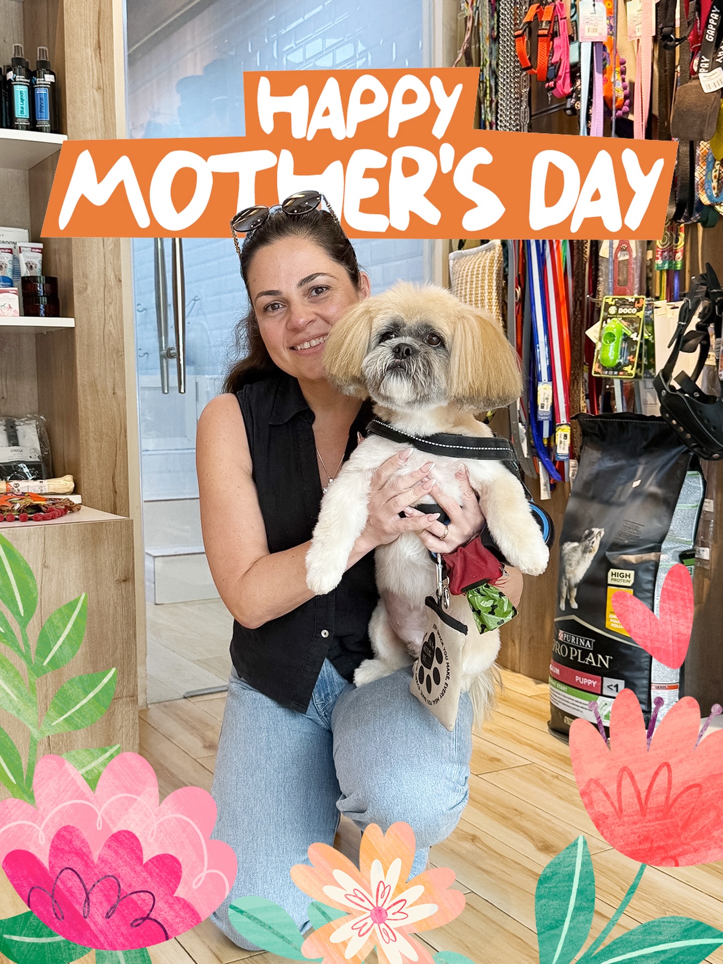 Happy Mother’s Day and to the moms who do anything and everything for their furbabies! 💐🧡
