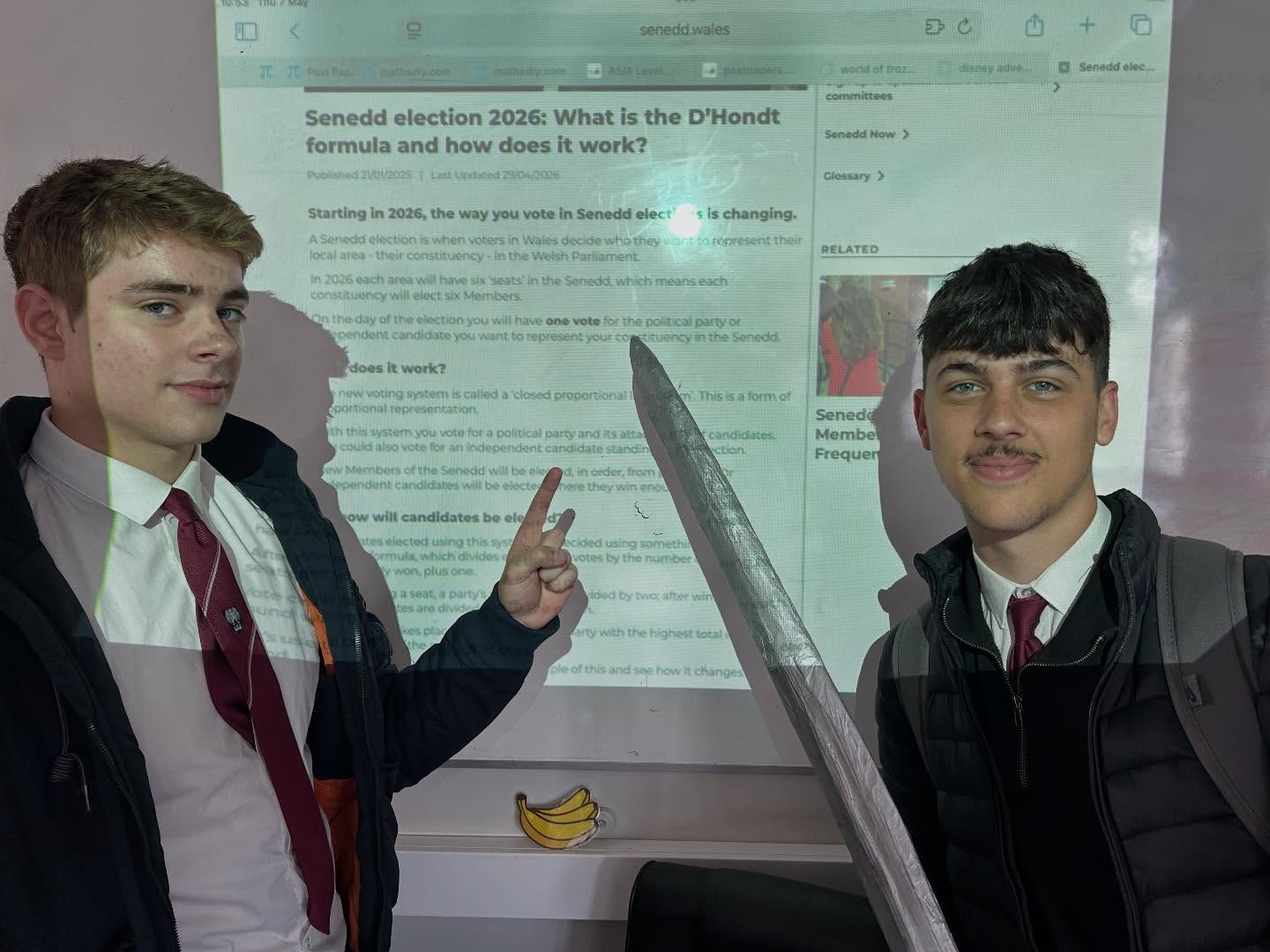 Do you know how the voting system works?
Our yr13 voters learning about the D’Hondt method. Showing every vote counts.
#mathsiseverywhere #maximisingpotential