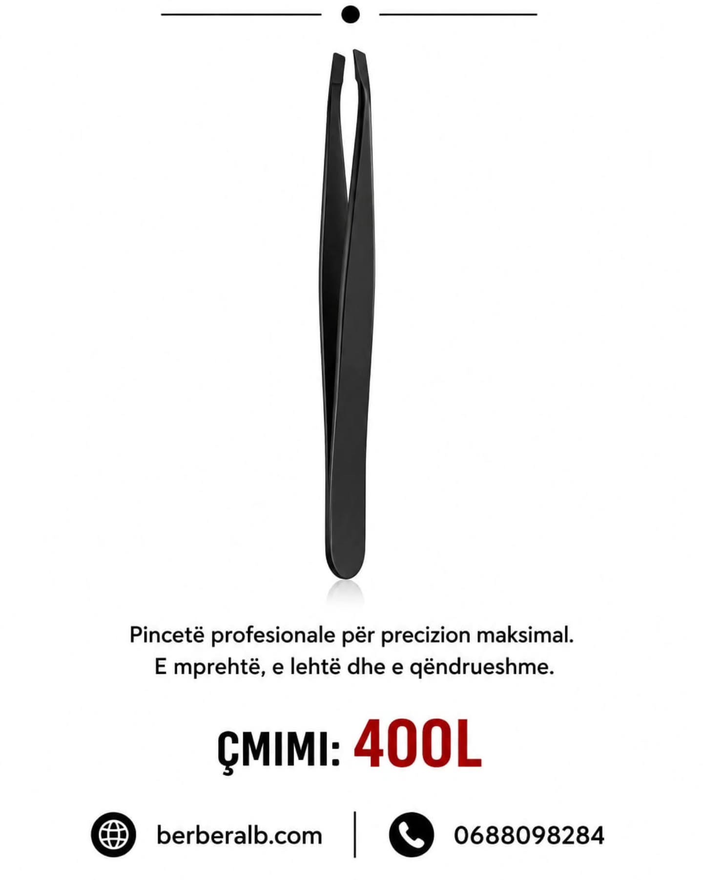 ME LIRË SE KUDO
Krehër profesional për ndarje të shpejtë.
I lehtë, praktik dhe i qëndrueshëm.
💰 ÇMIMI: 400L
🌐 berberalb.com
📞 0688098284
#Kreher #Berber #Profesional #BarberShop #BerberAlb