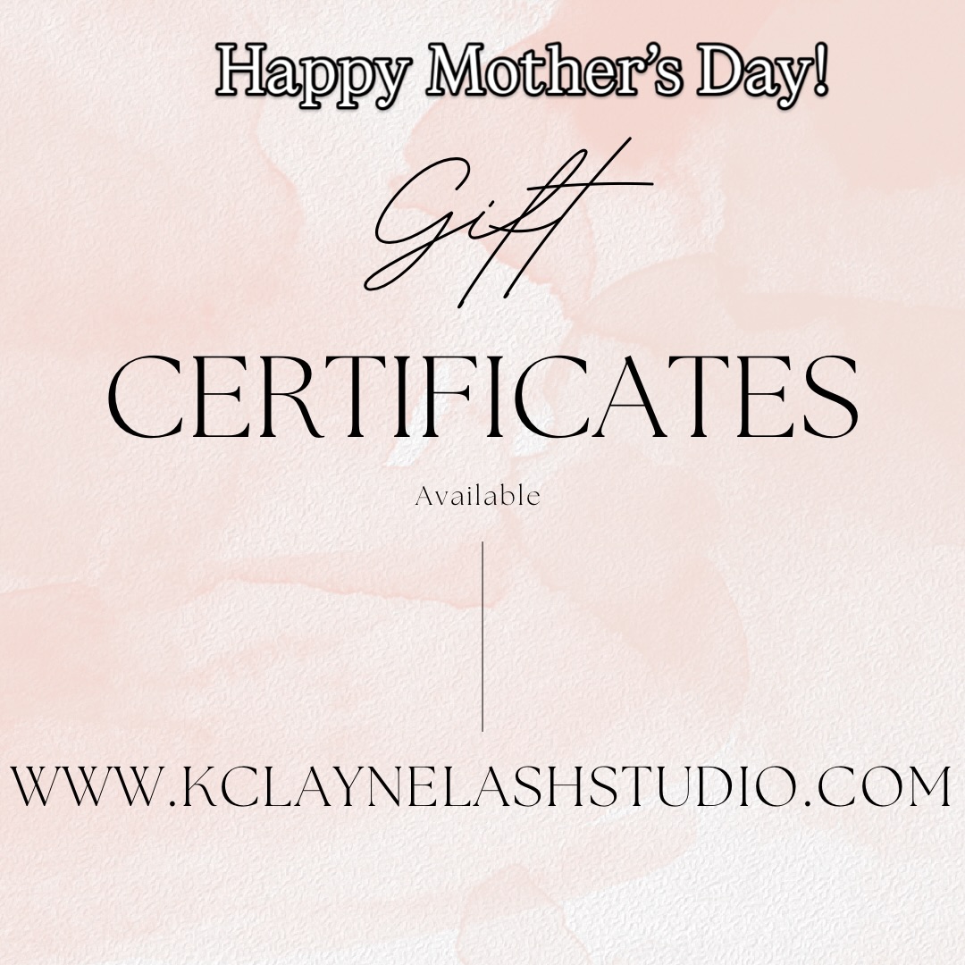 Need a last minute gift? You can purchase a gift certificate for any of my services, when you go to my website! Thank you
#mother #mothersday #mom #lashes #elkhartindiana
