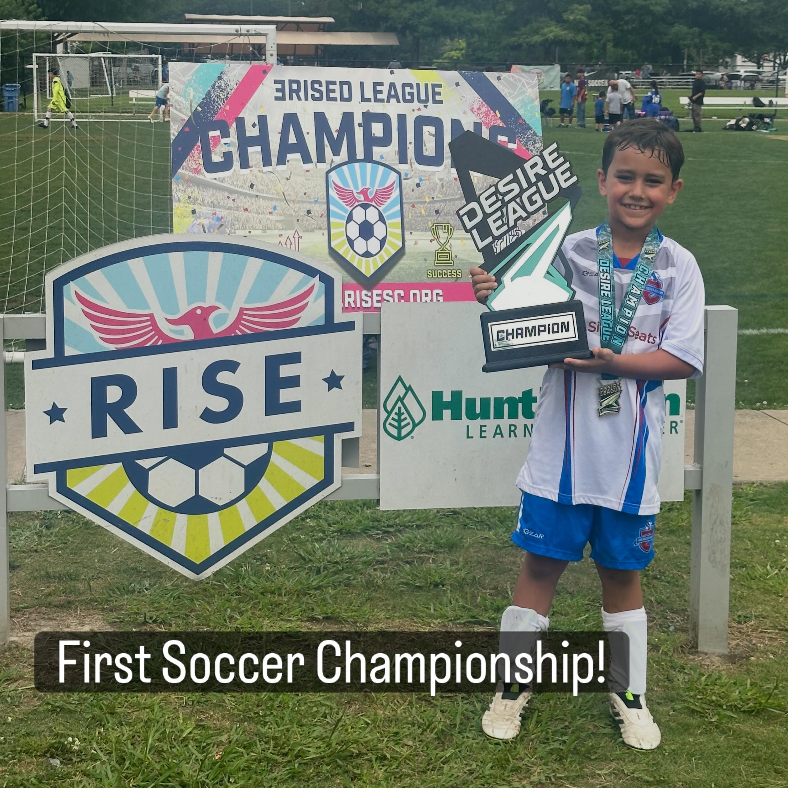 So proud of my oldest son for his first #soccer championship! So much fun to cheer for his team and our future #WorldCup superstars. #family #dad #neurosurgery @houstonmethodist @methodistneurosurgery