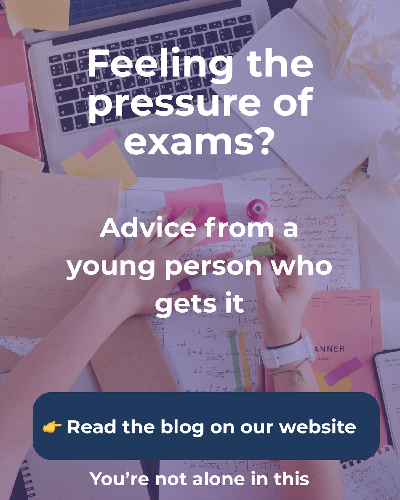 Exams are getting closer… and for many young people, so is the pressure.
One of our Young Ambassadors, Evangeline, has written a blog sharing her own experience of navigating exams – not from a professional, but from someone right in it.
And sometimes, that’s exactly what’s needed.
She talks about:
💭 Having a plan (even for the “what ifs”)
🌿 Giving yourself something to look forward to after exams
🤝 Remembering you’re not alone in the exam room
🧠 Knowing what support you’re entitled to
📅 And that results day isn’t something you have to face by yourself
It’s honest, reassuring, and written by someone currently going through assessments at university – so it really comes from a place of understanding.
If exams are feeling a bit overwhelming right now, this is well worth a read.
👉 Head to our website to read the full blog
www.youthlineuk.com
#Youthline #ExamStress #MentalHealthSupport #YoungPeople #GCSEs ALevels YouAreNotAlone