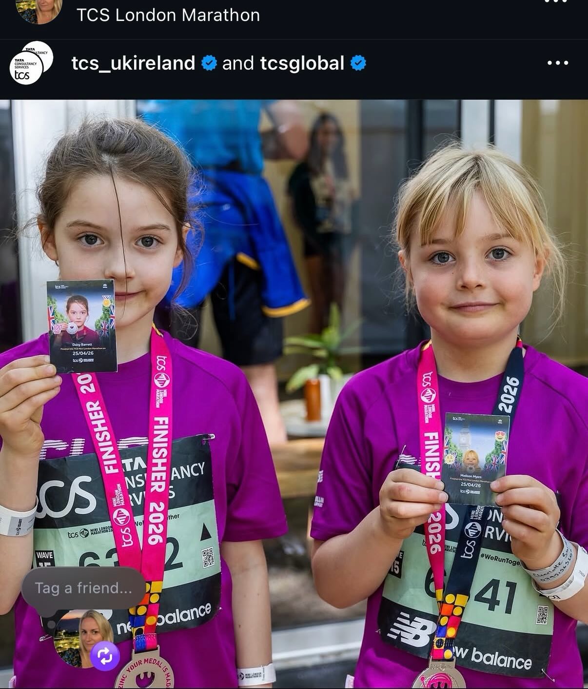 Congratulations to our Creative Director - Daisy, and IT Consultant - Madison, for completing the London Mini Marathon last weekend! šāāļøš
A great run both of you. Completing the course in comfortably under 2 hours.
And well done Madison for raising over £400 for Cats Protection!
#londonmarathon #londonminimarathon #tcslondonmarathon #tcslondonminimarathon2026 #londonmarathon2026