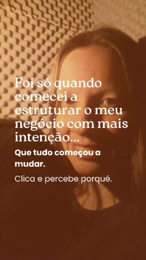 Quando não tens um método, tudo parece importante ao mesmo tempo.
E acabas presa num ciclo de tentativa, frustração, erros e dúvidas constantes.
Foi só quando comecei a estruturar o meu negócio com mais intenção que tudo começou a mudar.
Passei a perceber:
👉 O que fazia sentido comunicar.
👉 O que realmente estava a gerar resultados.
👉 E como construir um ecossistema que funcionasse de forma mais sustentável.
Um método não elimina o trabalho. Mas elimina muito ruído, acredita.
E isso muda completamente a forma como vês e vives o teu negócio.
Comenta “método” se queres começar a estruturar o teu negócio digital para o sucesso. 👇
