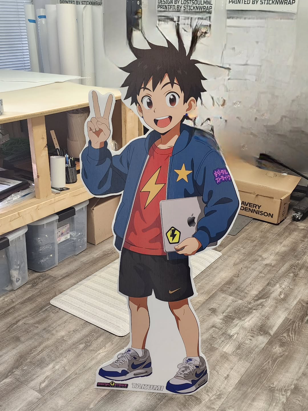 Need some custom character for cut out for your business? Give your business a unique look. Make an appointment with us and have them professionally made by us. We are open, by appointment only. You can schedule online or link is in our bio. https://sticknwrap.setmore.com
Please email us at sales@sticknwrap.com or call 770-299-1980 for more information.
.
.
.
⌨ www.sticknwrap.com
📧 sales@sticknwrap.com
🔑 160 Stanley Court Suite A
Lawrenceville Ga 30046
☎️ 770-299-1980
⏰ Mon to Sat: Appointment Only
📽 YouTube: sticknwrap
🎴 @digital_strike_designs
.
.
.
#decal #stickers #appointmentsavailable #anime #bannerstrip #strip #carclub #lettering #character #cutout #banner #advertising #promoting #automotive #simplelook #atlanta #lawrenceville #localsupport #design #itasha #dailydriven #slammed #lowered #jdm #sticknwrapdotcom