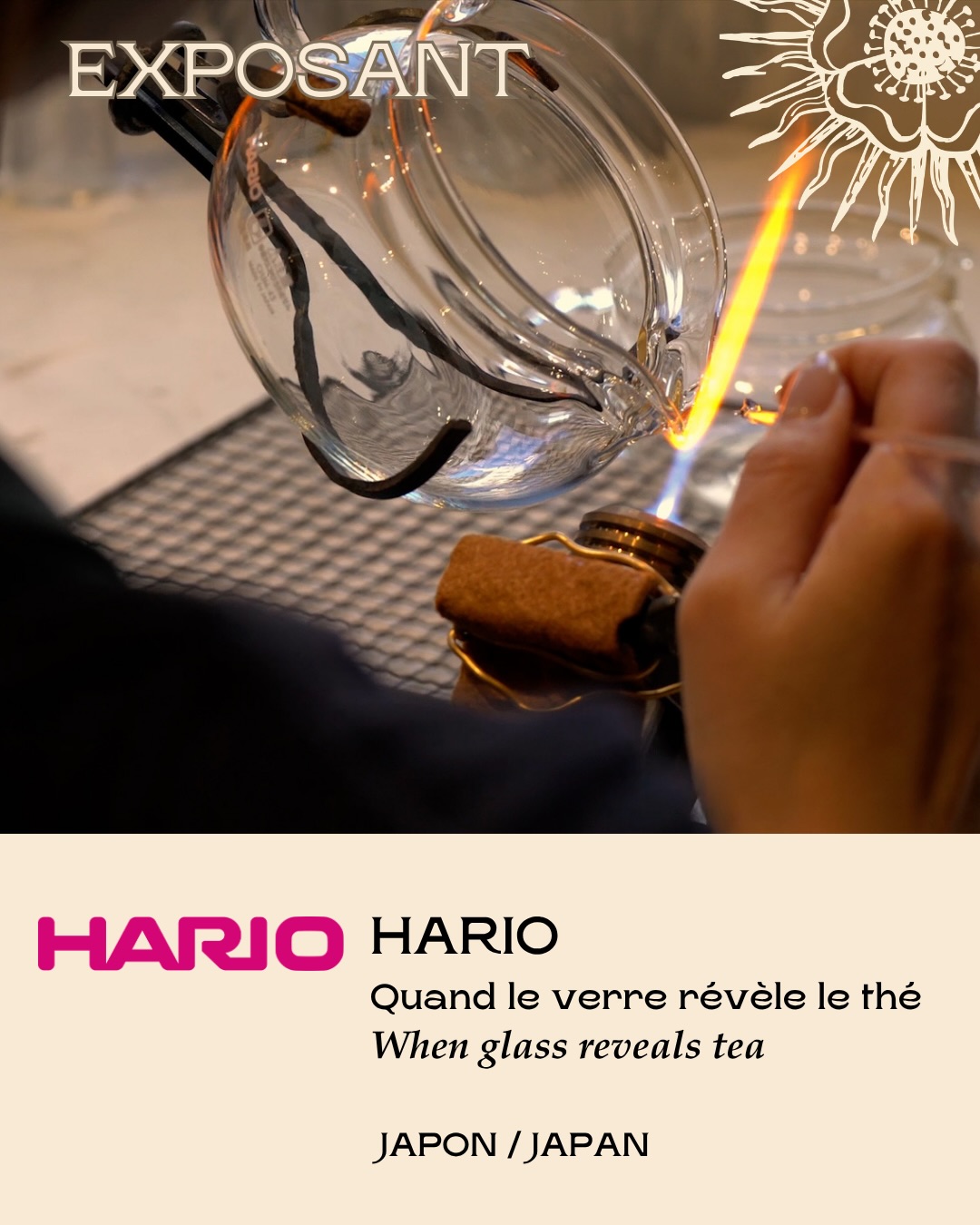 đ«đ·âš NOUVEL EXPOSANT â HARIO âšâšđJapon
Quand le verre rĂ©vĂšle le thĂ©âšFondĂ©e en 1921, HARIO est une maison japonaise emblĂ©matique du verre, reconnue pour la prĂ©cision de ses formes, la qualitĂ© de sa fabrication et son esthĂ©tique Ă©purĂ©e.
đ SpĂ©cialiste du verre rĂ©sistant Ă la chaleur, HARIO conçoit des accessoires de thĂ© pensĂ©s pour le quotidien comme pour les moments dâexception. Des objets sobres, fonctionnels et lumineux, qui accompagnent le geste sans jamais le dominer.
đ± Entre savoir-faire artisanal, exigence technologique japonaise et sens du dĂ©tail, HARIO invite Ă redĂ©couvrir la beautĂ© dâune infusion claire, prĂ©cise et silencieuse. Une prĂ©sence essentielle pour celles et ceux qui aiment voir le thĂ© se dĂ©ployer dans la transparence.
à découvrir le dimanche 14 juin à la Maison Internationale.
đŹđ§âš NEW EXHIBITOR â HARIO âšâšđJapan
When glass reveals teaâšFounded in 1921, HARIO is an iconic Japanese glassmaker, known for the precision of its forms, the quality of its craftsmanship, and its refined minimalist aesthetic.
đ Specializing in heat-resistant glass, HARIO creates teaware designed for both everyday use and special tea moments. Clean, functional, luminous objects that support the gesture without ever overpowering it.
đ± Between Japanese craftsmanship, technological excellence, and quiet attention to detail, HARIO invites us to rediscover the beauty of a clear and precise infusion. A delicate companion for those who love watching tea unfold through transparency.
To discover on Sunday, June 14 at the Maison Internationale.
đ Paris Tea Festival âšâšđ 14 juin 2026 10h-19hâšđ Maison InternationaleâšLa Grande Rencontre (65 exposants, 25 confĂ©rences, tables rondes et les plus grands noms du thĂ© Ă Paris) đ Billetterie disponible
#ptfouiouiouiđ„ #ParisTeaFestival #Hario