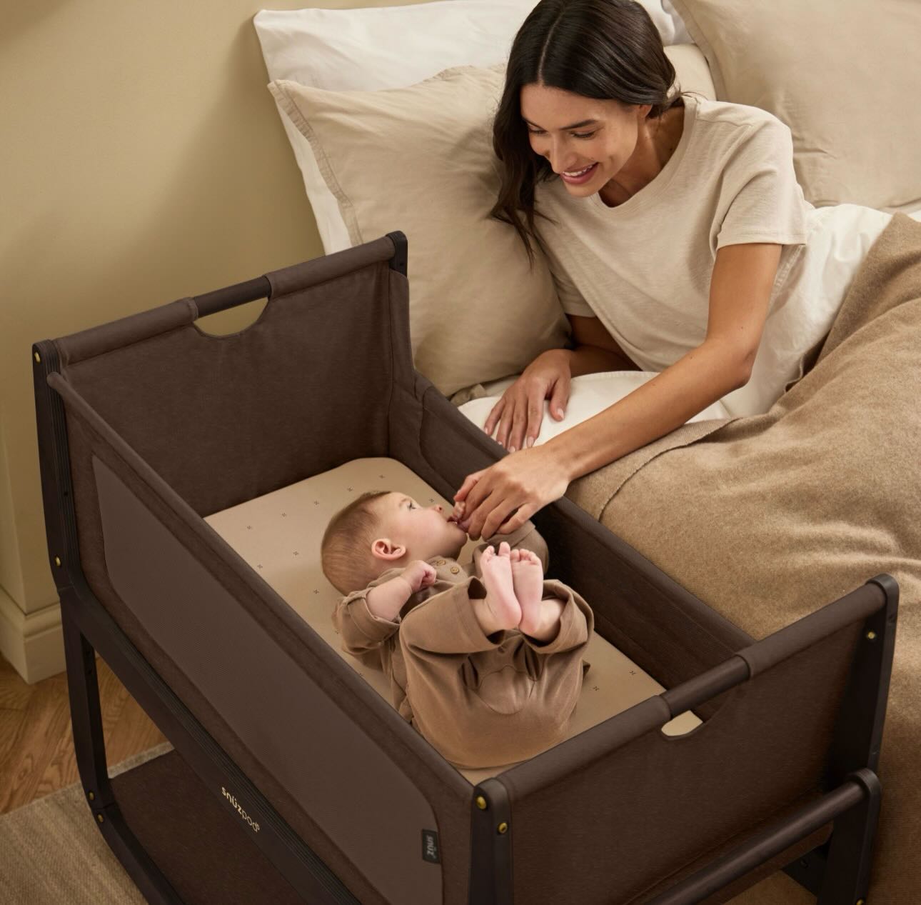Sweet dreams start here 🤎✨
The beautiful new Chocolate coloured in the Snuzpod 5 brings warmth and style to every bedside setup. Designed to keep your little one close through the night, with comfort, convenience, and those precious first moments all within arm’s reach💤🤍
@snuzuk
#snuz #snuzpod5 #chocolate #new #baby
