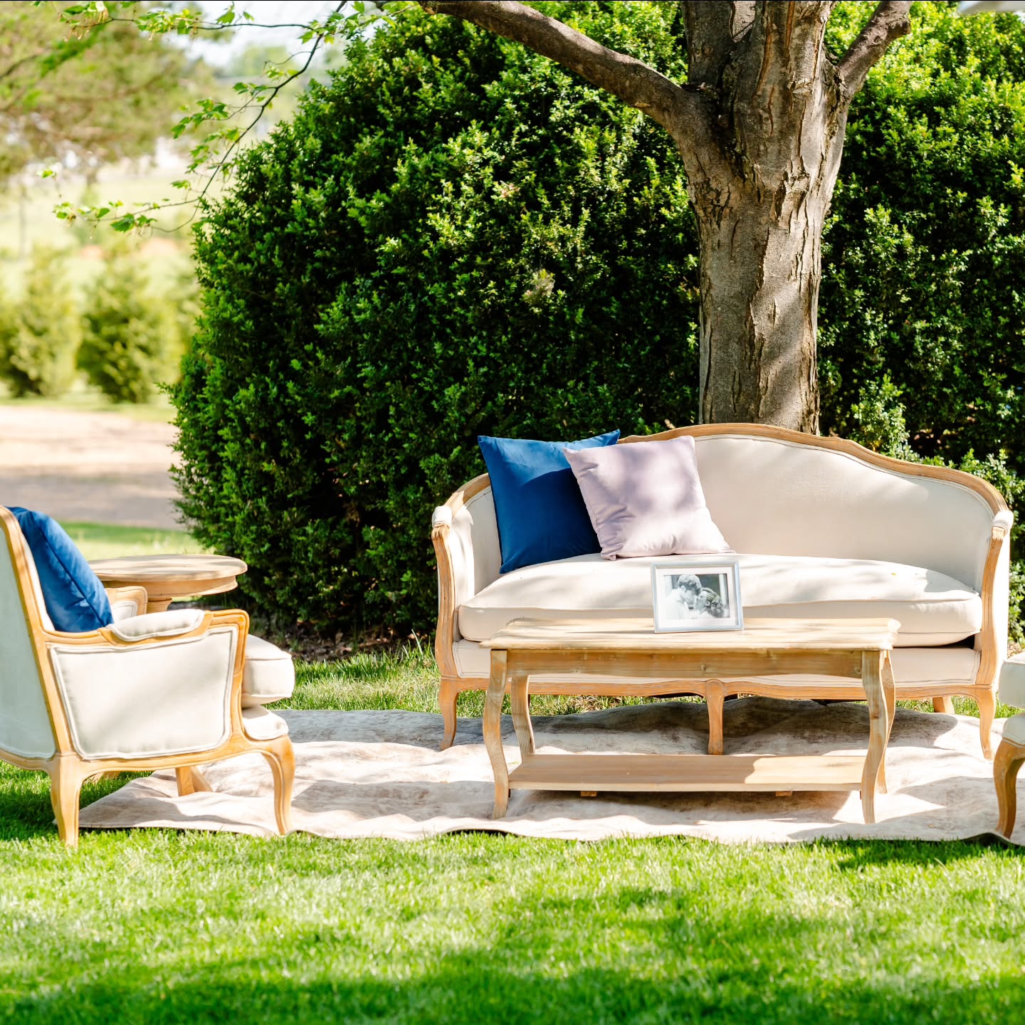 We love when the planner matches the lounge to the vibe!
Vendor Credits
Planning & Design: @tillyandteal
Photography: @sarandipityphotography
Venue: @great.marsh
Florals: @iqfloraldesigns
Rentals: @selecteventgroup
Specialty Rentals: @brideandjoyrentals
Catering, Cake, & Dessert: @pampasfoxcatering
Entertainment: @summiteventsco
Stationery: @mintedweddings
Bridal Shop: @daniellerosebridal
Bridesmaids Attire: @azazieofficial
Groom Attire: @indochino
Groomsmen Attire: @generationtux
Hair & Makeup: @maisonatelierbeauty
Officiant: @novaofficiant
Transportation: @alacartetransport