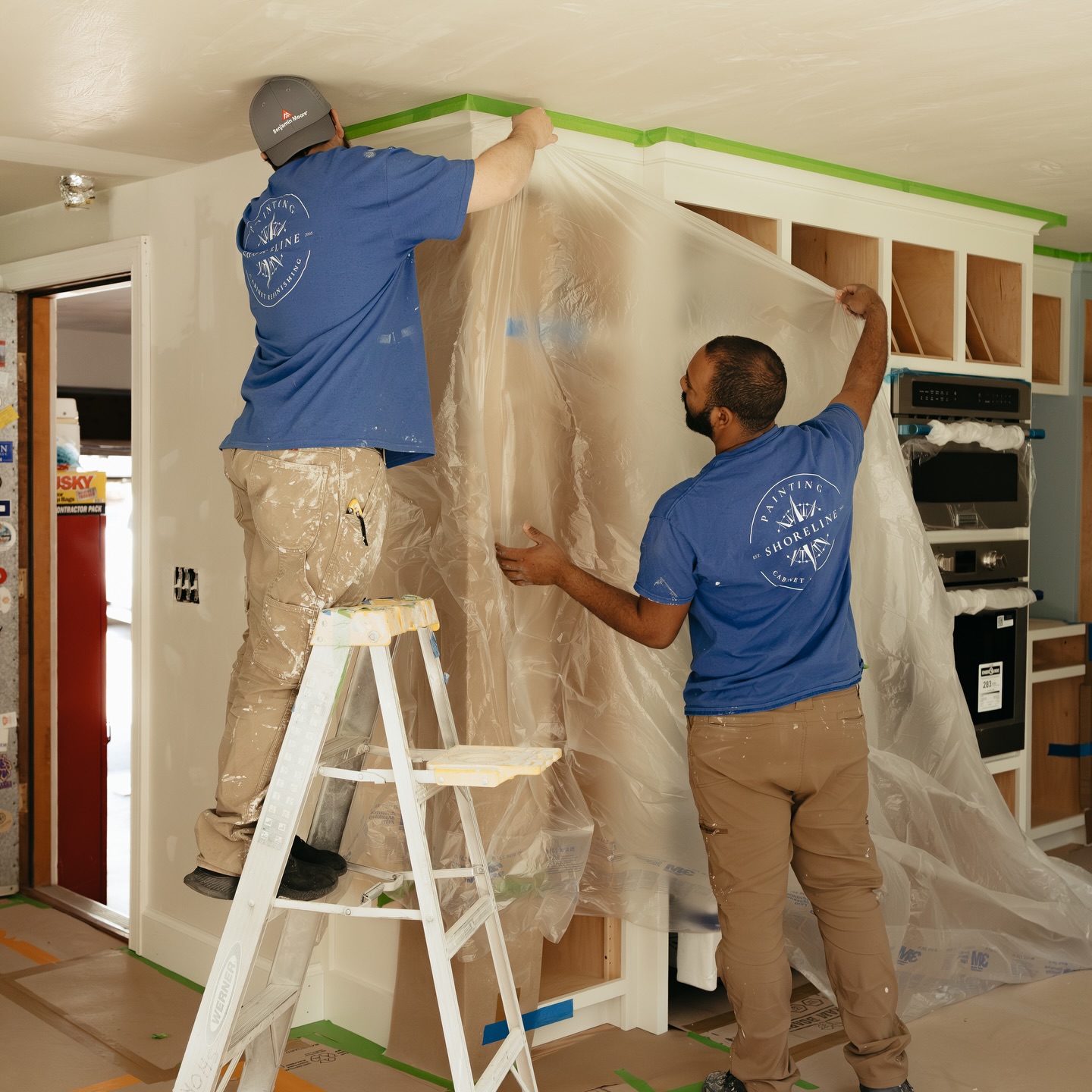 Starting off the week with some prep work on a new project in Charlestown.
