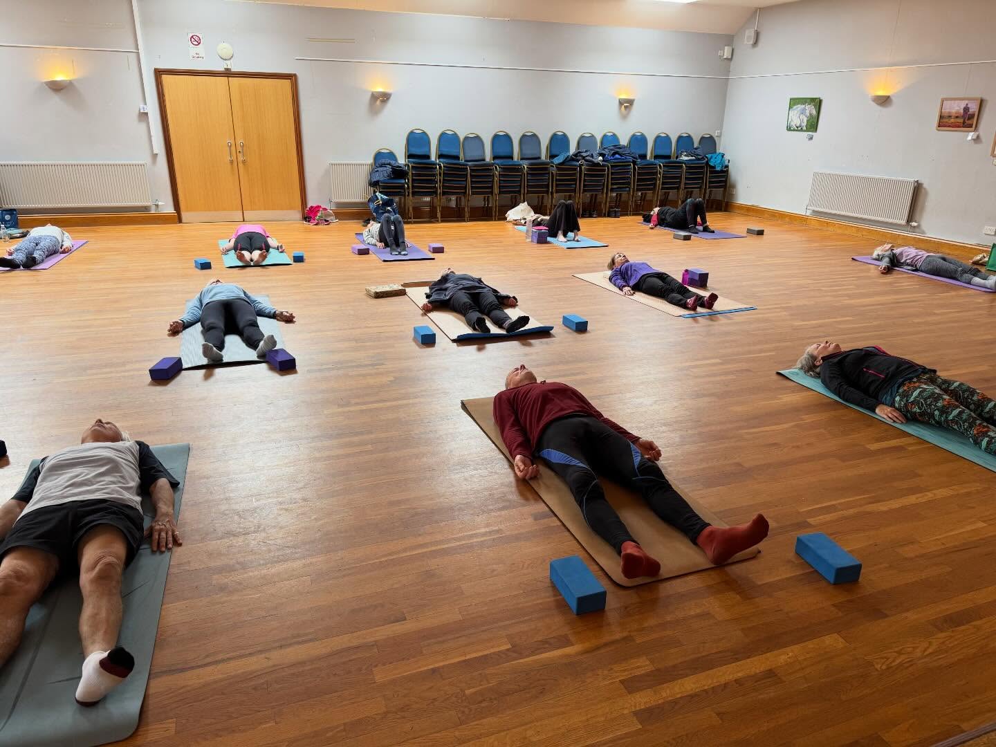 They deserved this!
After a full on 65 minutes of multi-directional coordinated movement this was the place to be! Thanks to everyone that joined me this morning. #bredonyoga #bredonvillagehall