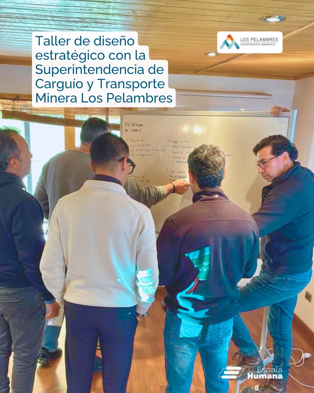 Nos mueve acompañar procesos donde las conversaciones en las organizaciones empiezan a ordenar el foco, fortalecer la coordinación y abrir nuevas posibilidades para los equipos… 💪
Y así cerramos esta última semana en Escala Humana Consultoría:
✅ Diseño estratégico junto a la Superintendencia de Carguío y Transporte de Minera Los Pelambres @antofagasta_minerals
✅ Taller de estrategia de 3 días con el Directorio Multinacional de Point Americas
Como siempre, gracias por la confianza! 🙌
#Consultoria #CoachingOrganizacional