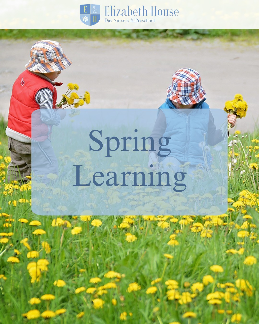 Spring is a lovely time for children to learn about the world around them, spotting changes in plants and enjoying time outside. ๐ผ
#preschool #elizabethhousenursery #nursery #earlyyears #eyfs #wallingford #oxfordshire #springlearning #outdoorlearning