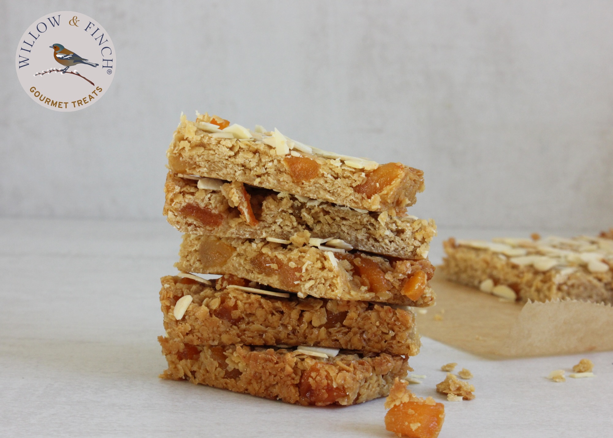 Bake of the week is our Apricot and Almond Flapjack.
Soft, gooey flapjack made with gluten free oats, golden syrup and plant butter, packed with apricots and finished with flaked almonds.
A proper chewy, slightly nostalgic one - bakewell-ish in the very best way!