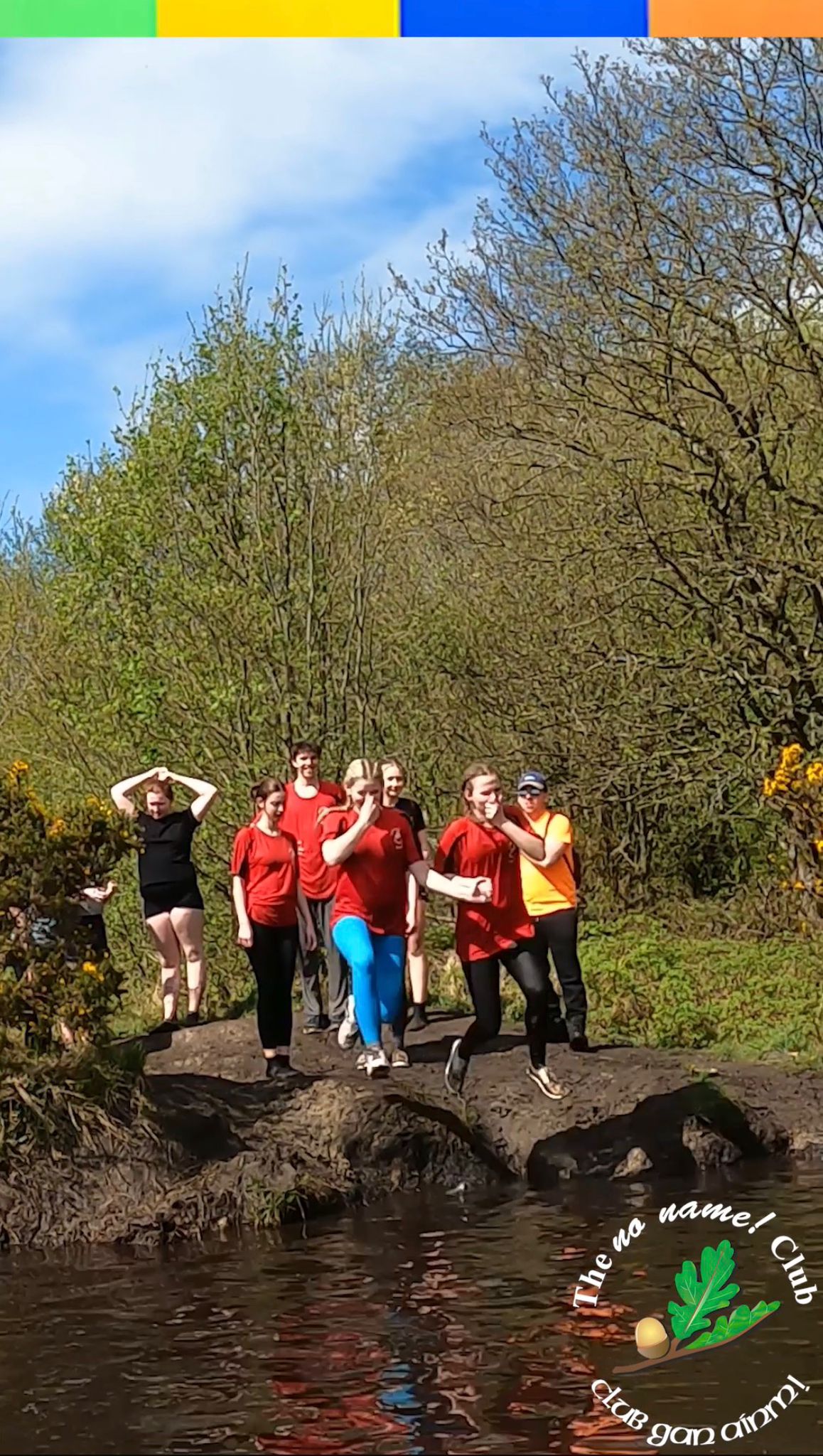 You’re not doing something the whole time.
You’re there with your friends. #YouthClub #NoNameClub #Community #OutdoorDay
