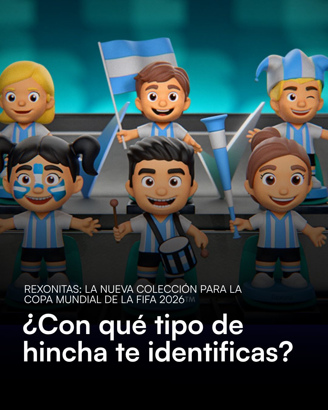 Se viene La Copa Mundial de la FIFA 2026 y @rexona.arg presenta su nuevo Promo Pack: Los Rexonitas 🥳
Pase lo que pase el hincha no abandona
#RexonaNoTeAbandona #FIFA26