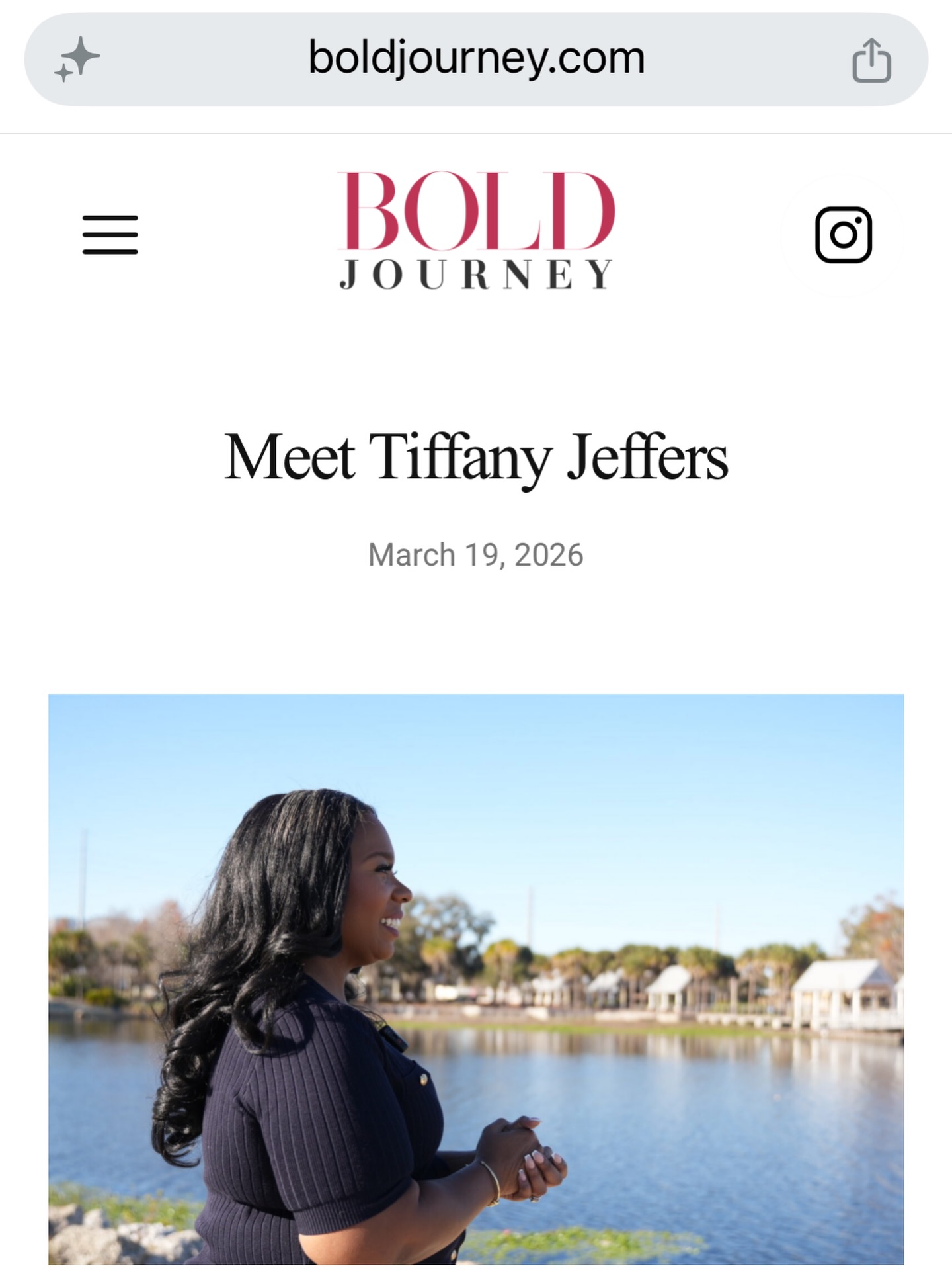 Thank you for featuring me Bold Journey!