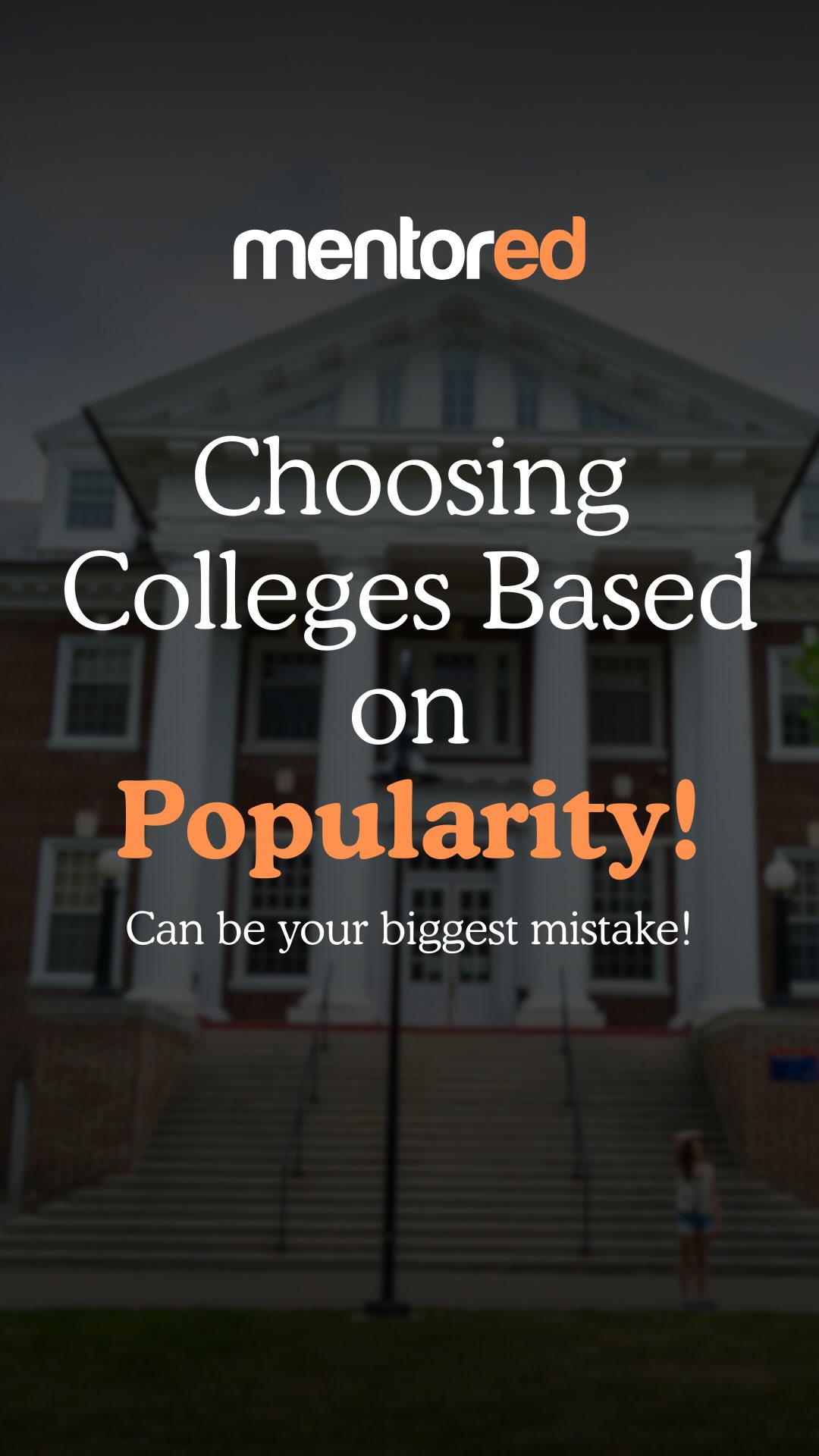 Choosing a university because “everyone else is going there” is common, but not always the smartest move.
The right university isn’t about popularity. It’s about fit.
Things that actually matter:
• Strength of the program in your field
• Career outcomes and internships
• Faculty and research opportunities
• Location and long-term ROI
Many students apply to popular universities like University of Toronto, University of Manchester, or New York University simply because others are doing the same.
Smart applicants choose universities that align with their goals — not the crowd.
#StudyAbroad #CollegeApplications #UniversitySelection #StudyAbroadIndia #HigherEducation