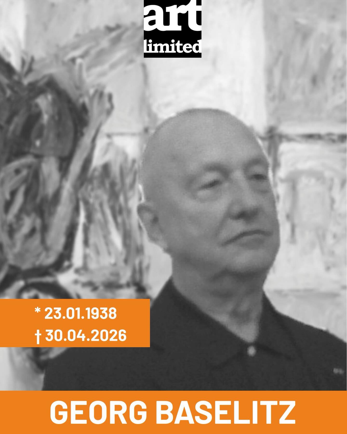 Georg Baselitz ist tot.
Mit ihm verliert die Kunstwelt einen ihrer prägenden Künstler.
Er verstarb am 30. April 2026 im Alter von 88 Jahren.
Über mehr als sechs Jahrzehnte hinweg hat Baselitz die Malerei konsequent gegen den Strich gedacht – kompromisslos, eigenwillig und von großer Wirkung. Seine auf den Kopf gestellten Motive waren sein unverwechselbares Markenzeichen. Gemeinsam mit Künstlern wie Gerhard Richter und Anselm Kiefer gehörte er zu den international bedeutendsten und teuersten Positionen der deutschen Nachkriegskunst.
Hier die letzten Arbeiten aus unserem Bestand:
„Einer malt mein Portrait“ (2003) und „Der erste Mai“ (2004).
Bei Interesse 02102 – 30778220
#lieblingsgalerie #artlimitedgallery #contemporaryart #artcollecor #georgbaselitz
